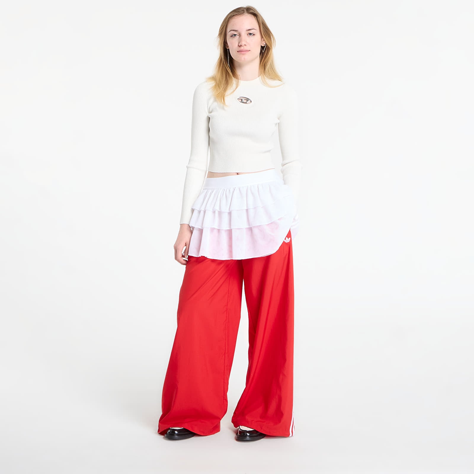adidas Originals Spodnie dresowe adidas Fb Track Pants Better Scarlet L