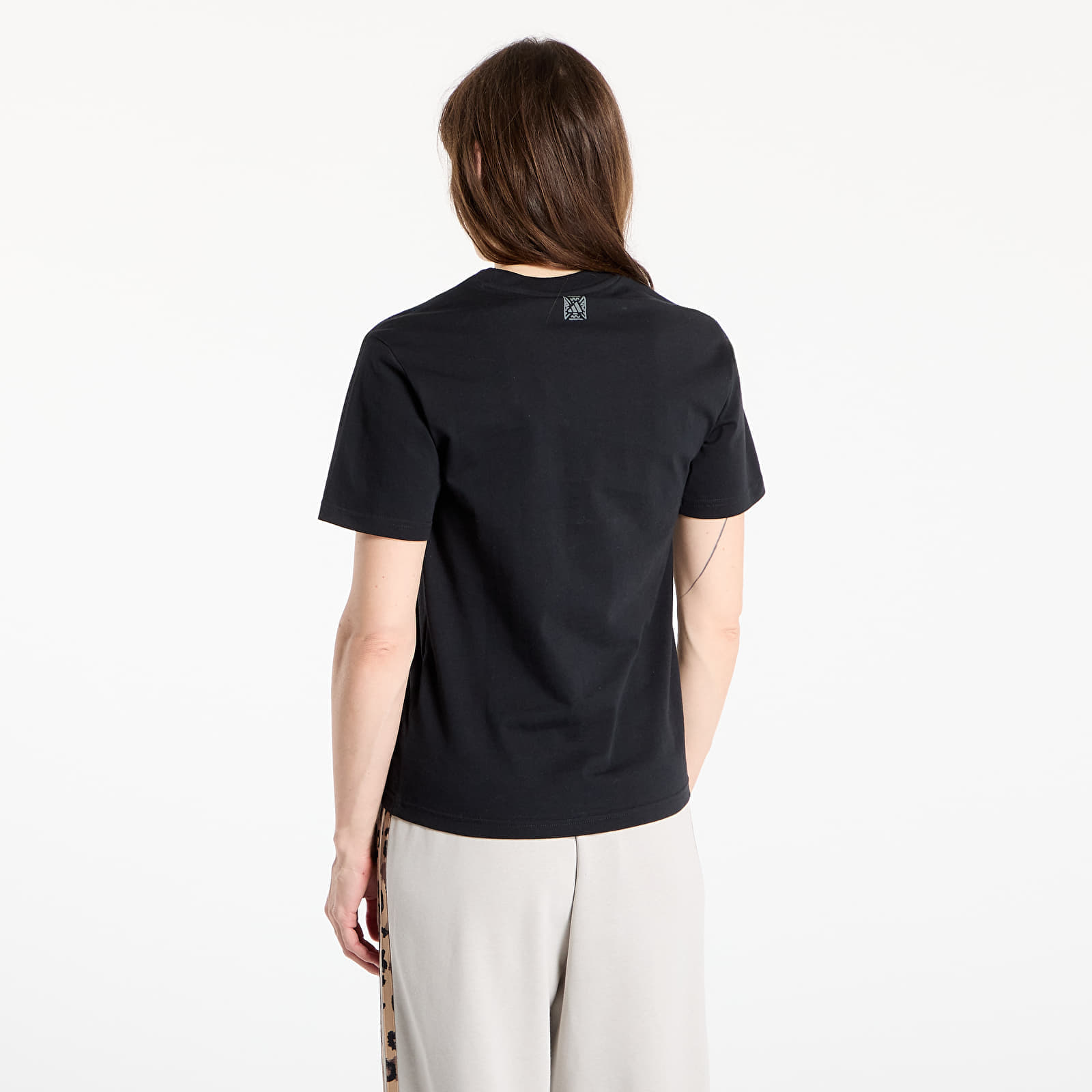 adidas Originals T-shirt adidas W Animal Graphic T-shirt Black S