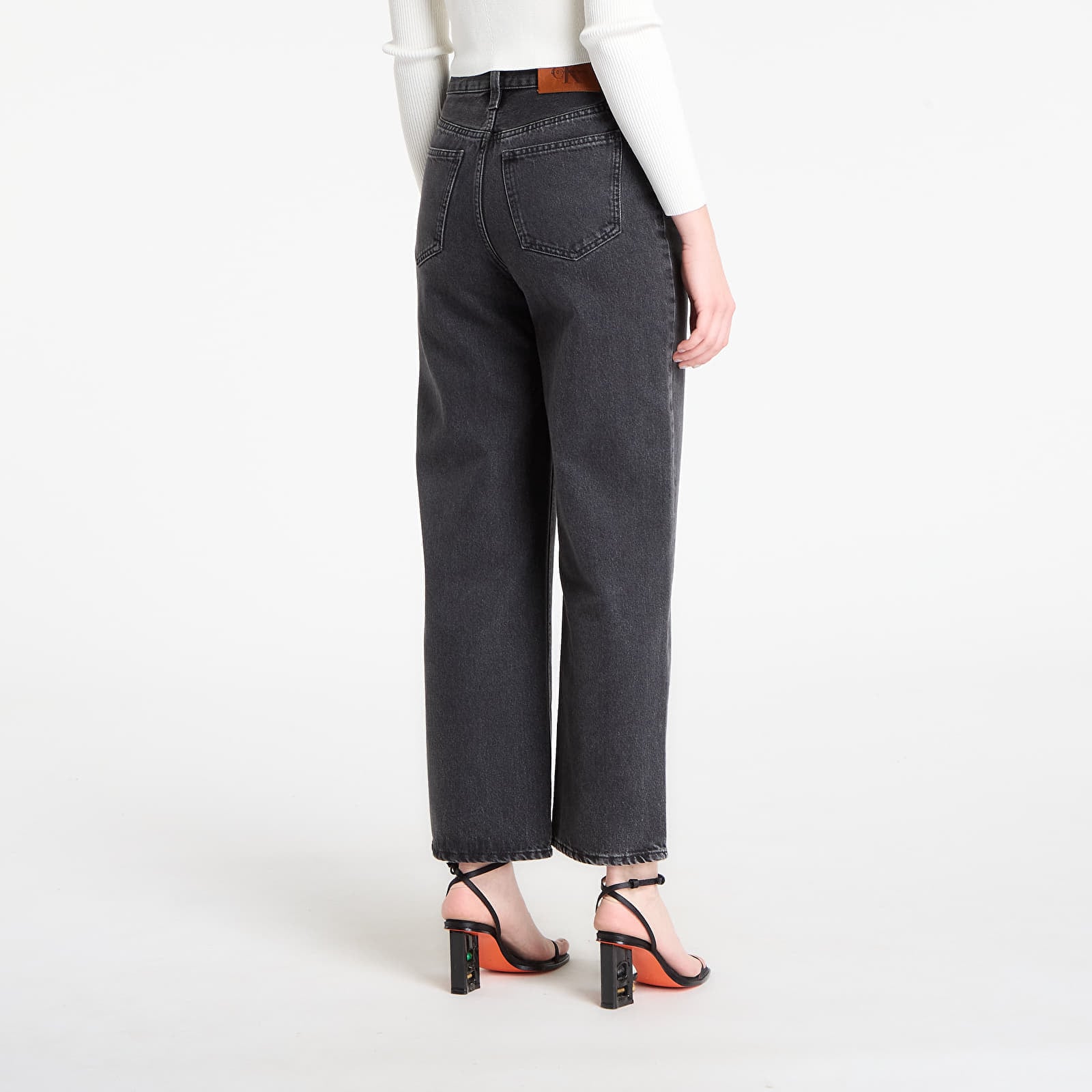 Jeansy Calvin Klein Jeans Eu Barrel Jeans Ck Es Black 27