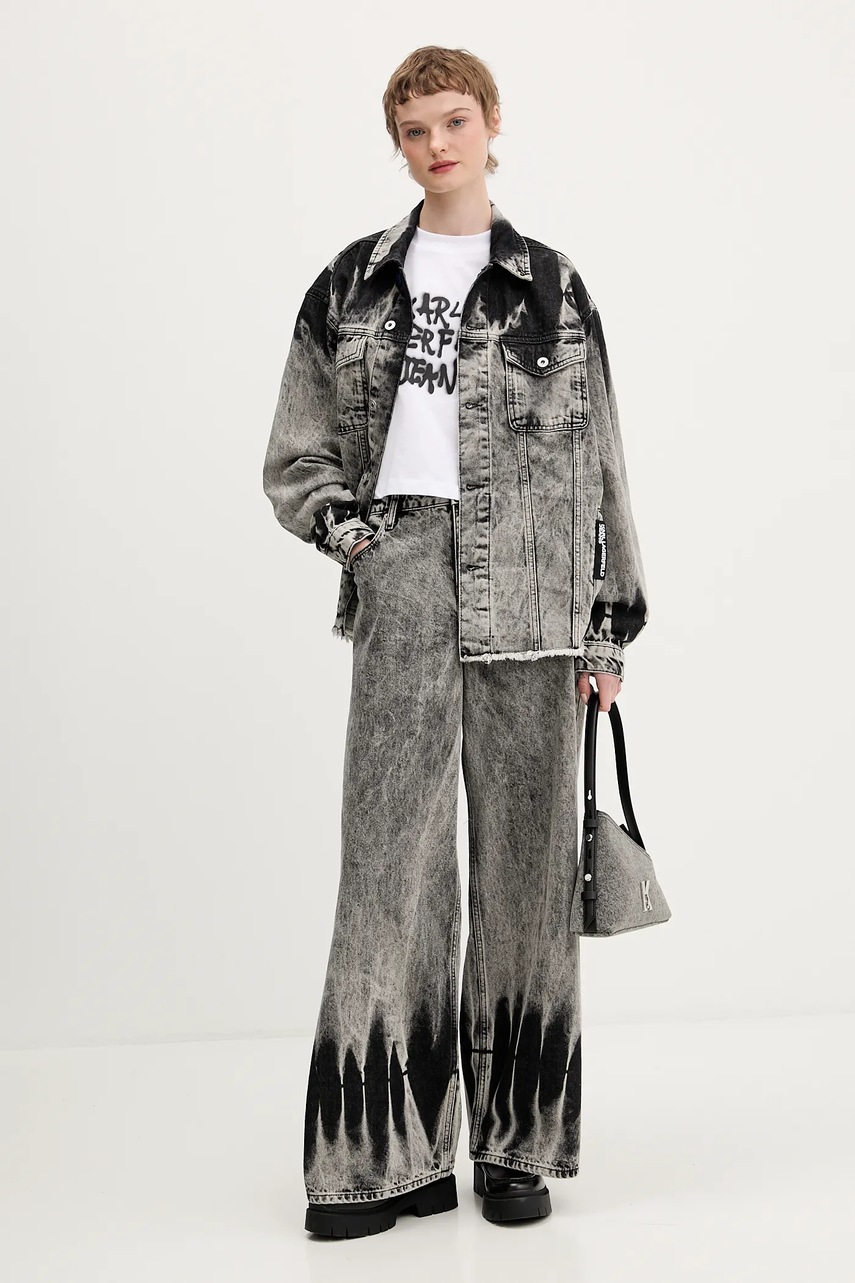 Karl Lagerfeld Jeans kurtka jeansowa