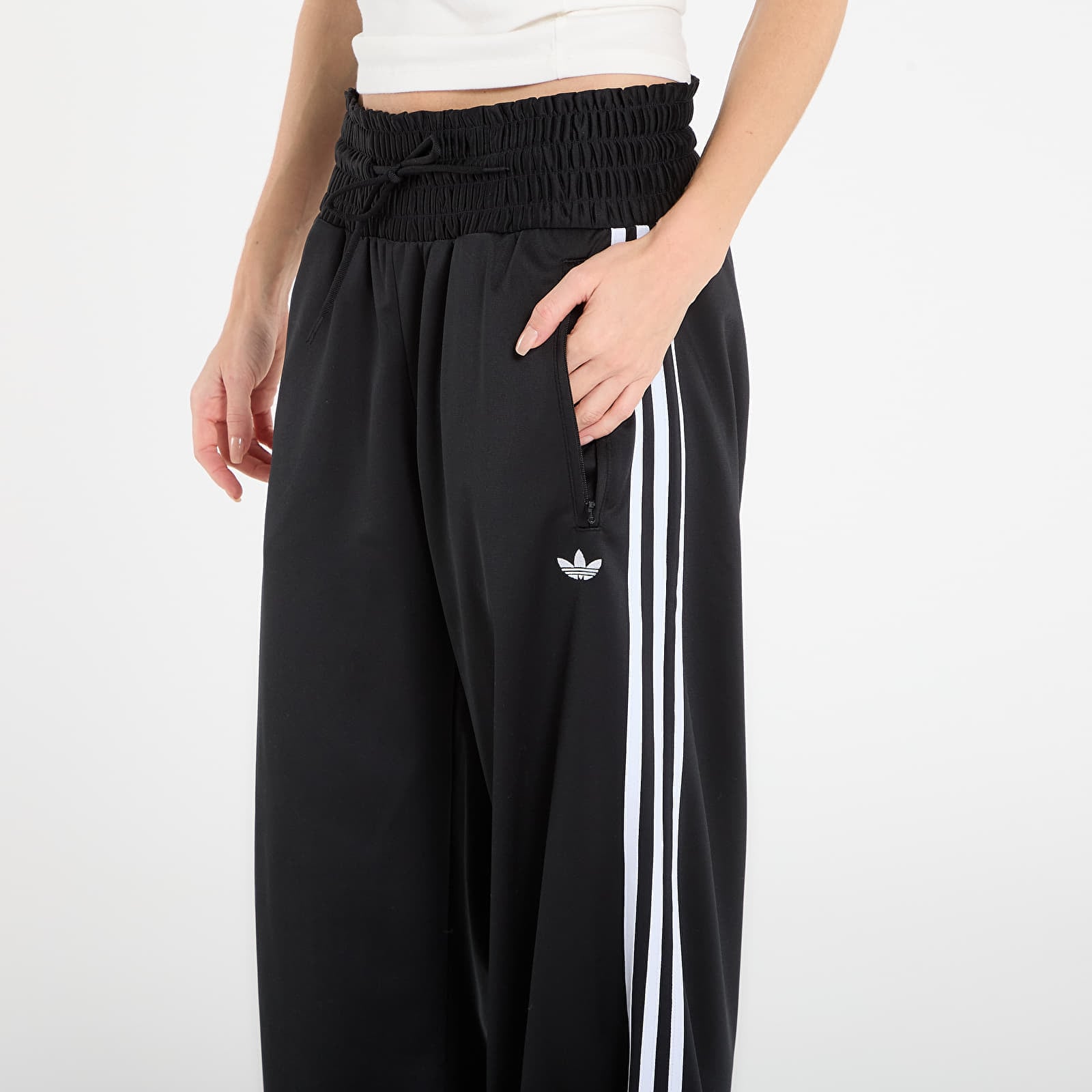 adidas Originals Spodnie dresowe adidas Smocked Fb Track Pants Black M