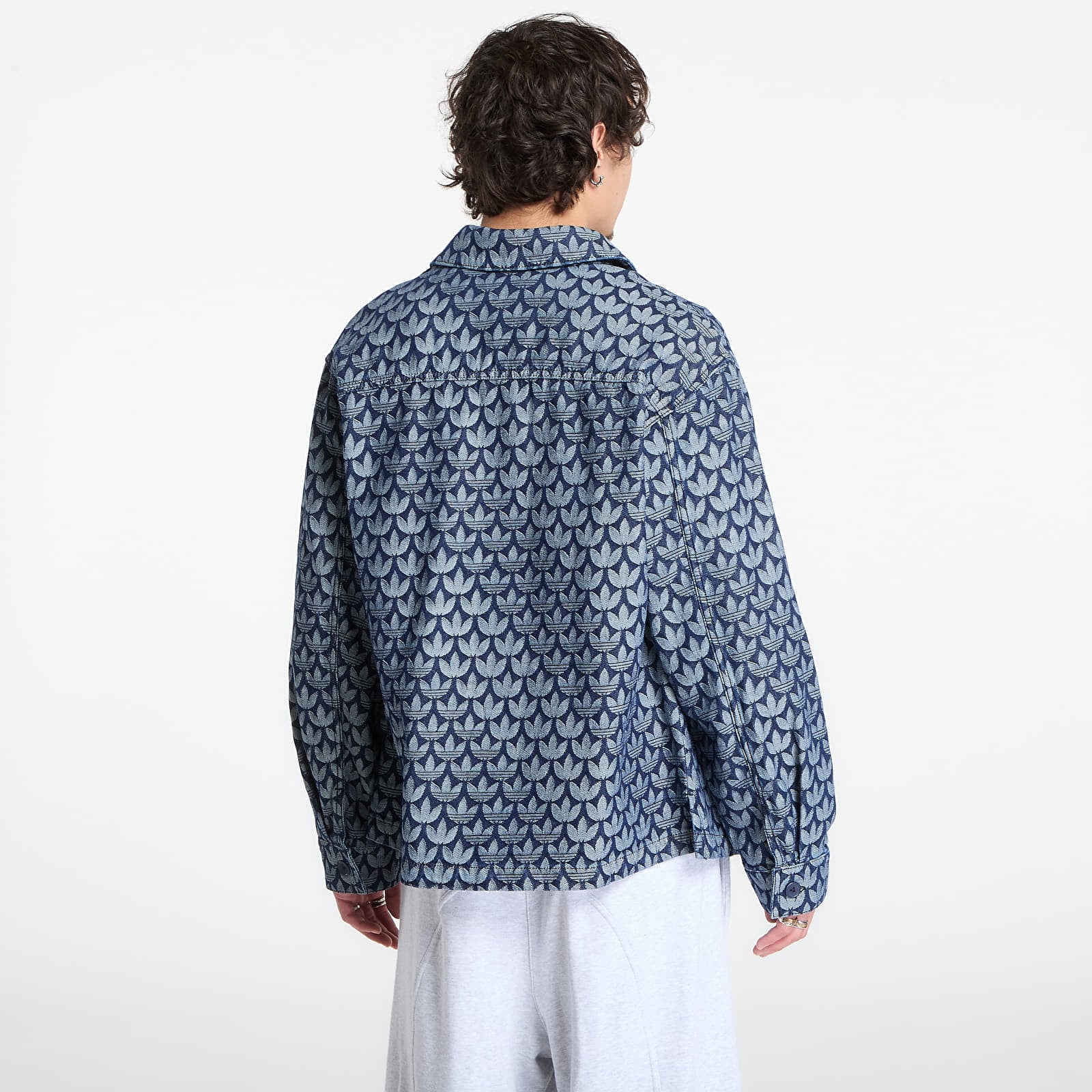 adidas Originals Koszula adidas Monogram Shirt Indigo Denim L