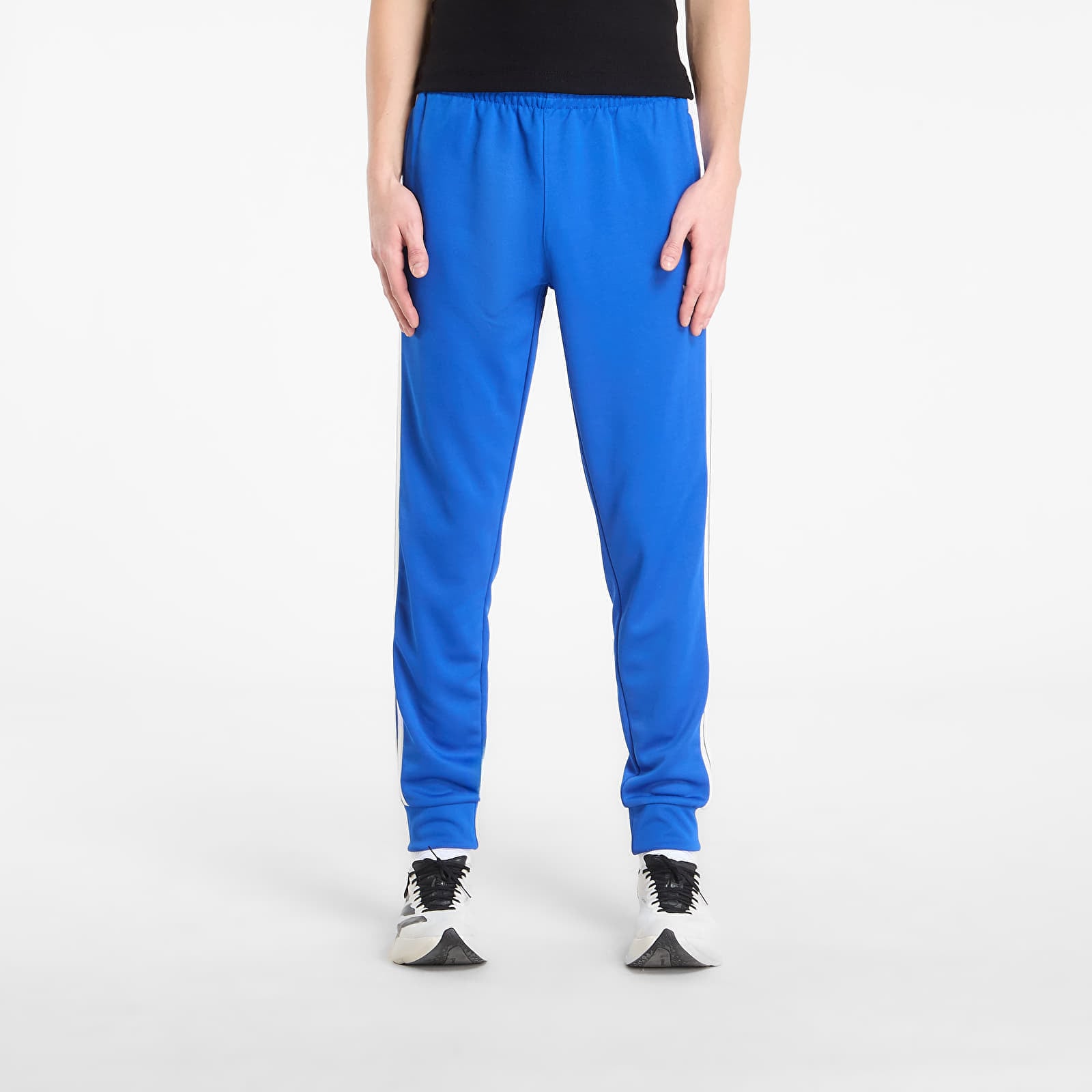 adidas Originals Spodnie adidas Sst Track Pants Blue/ White L
