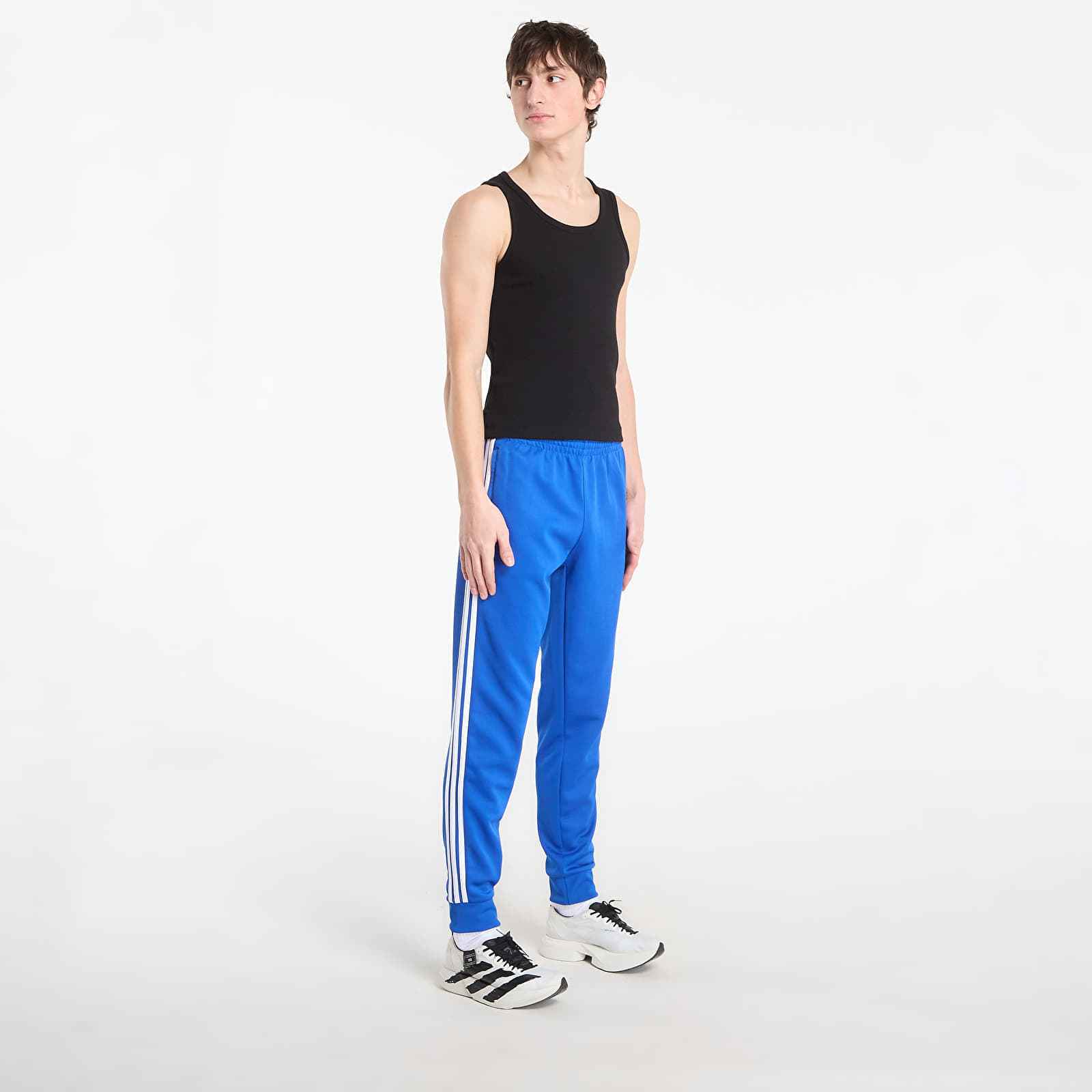 adidas Originals Spodnie adidas Sst Track Pants Blue/ White L