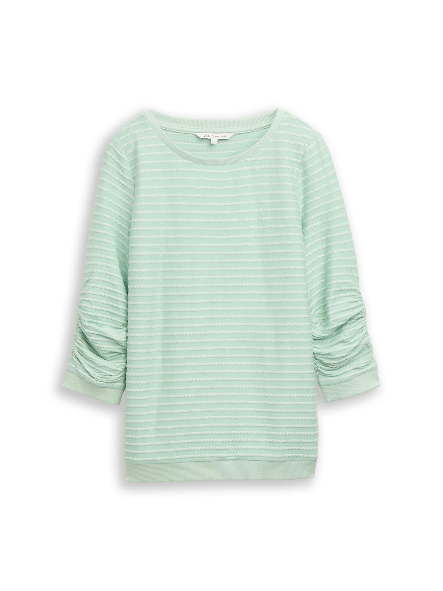 TOM TAILOR DENIM Bluzka sportowa miętowy / pastelowy zielony