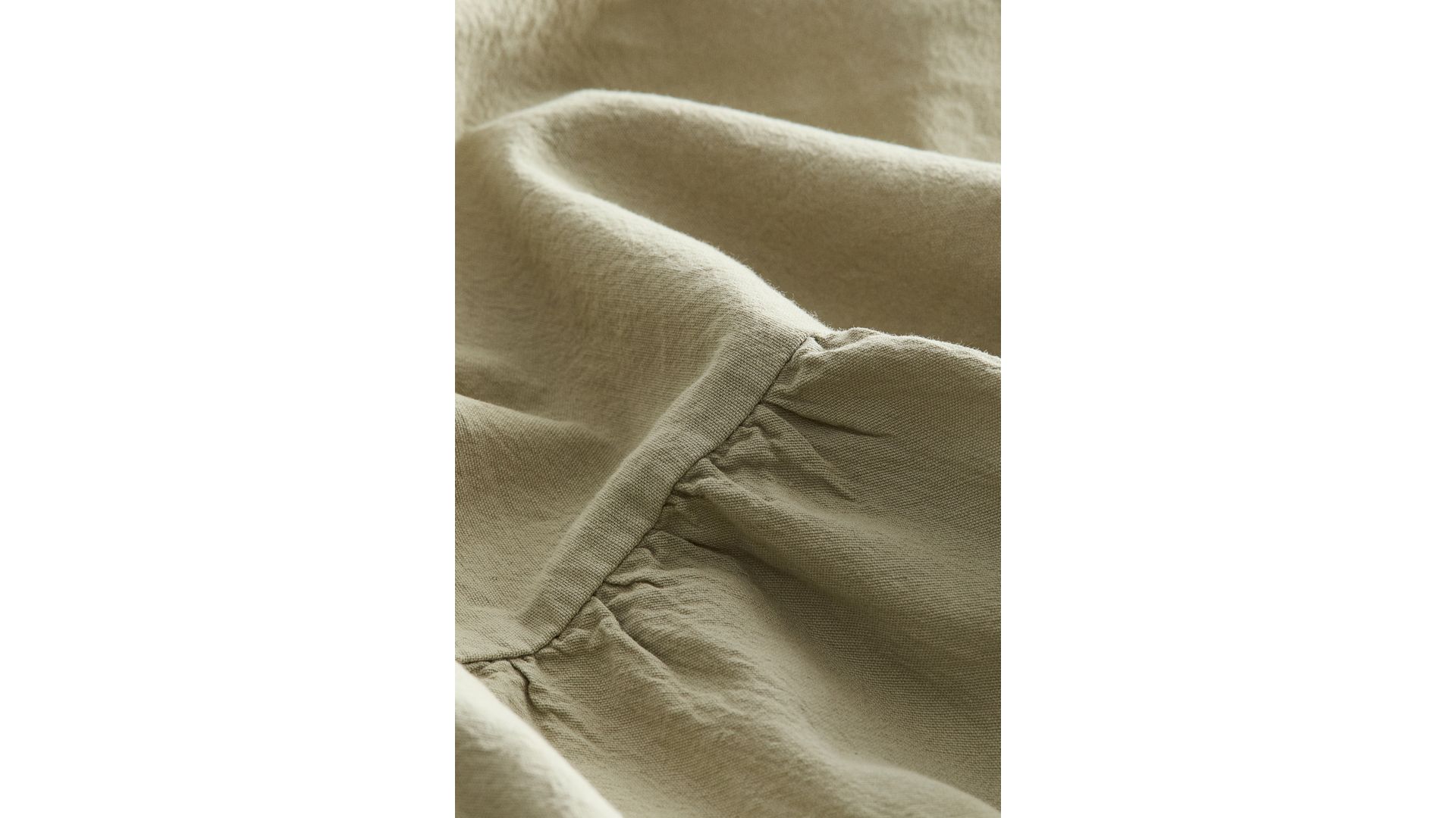 H&M - Narzuta z domieszką lnu - Zielony