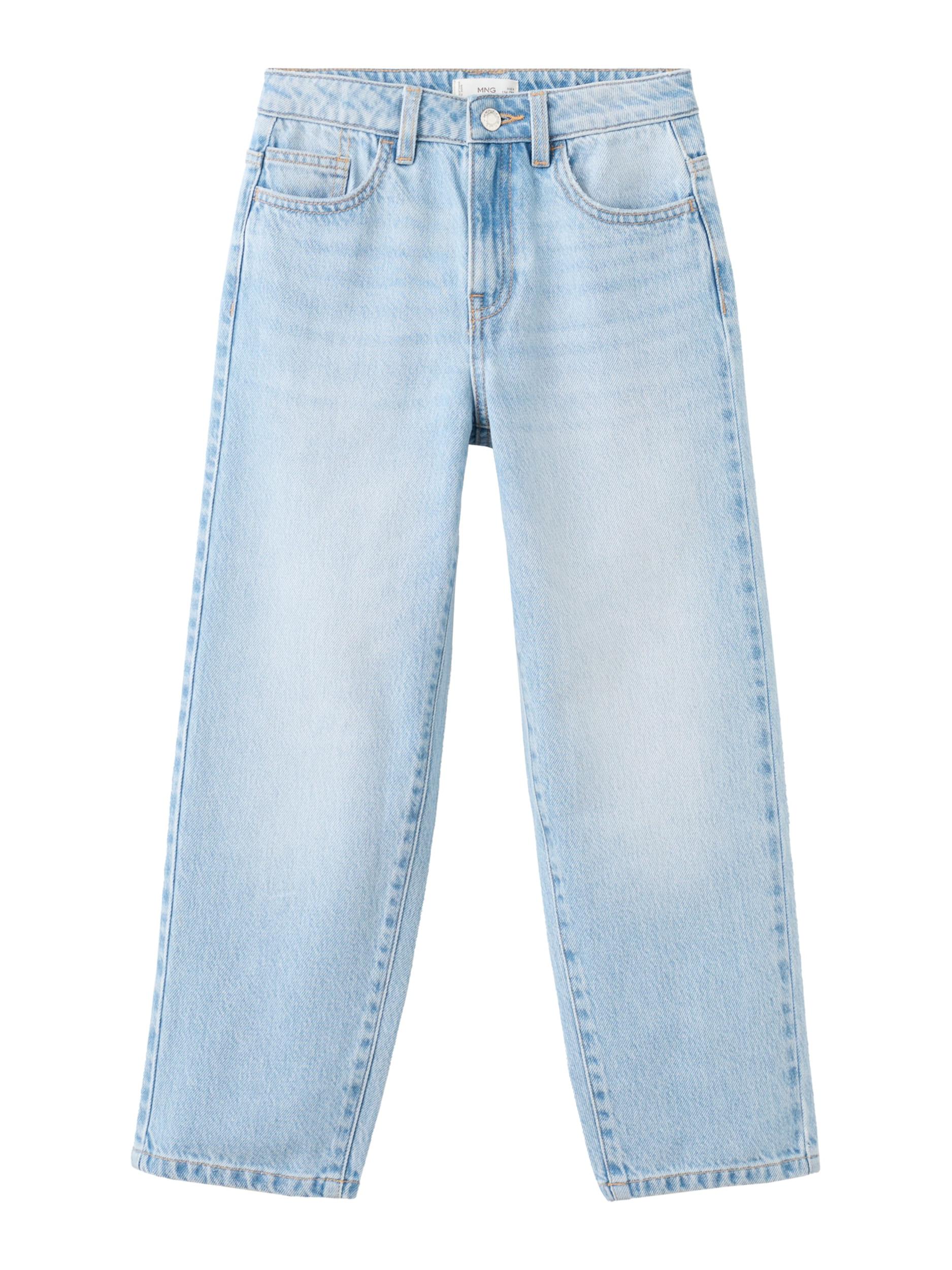 MANGO KIDS Jeansy 'DAD' jasnoniebieski