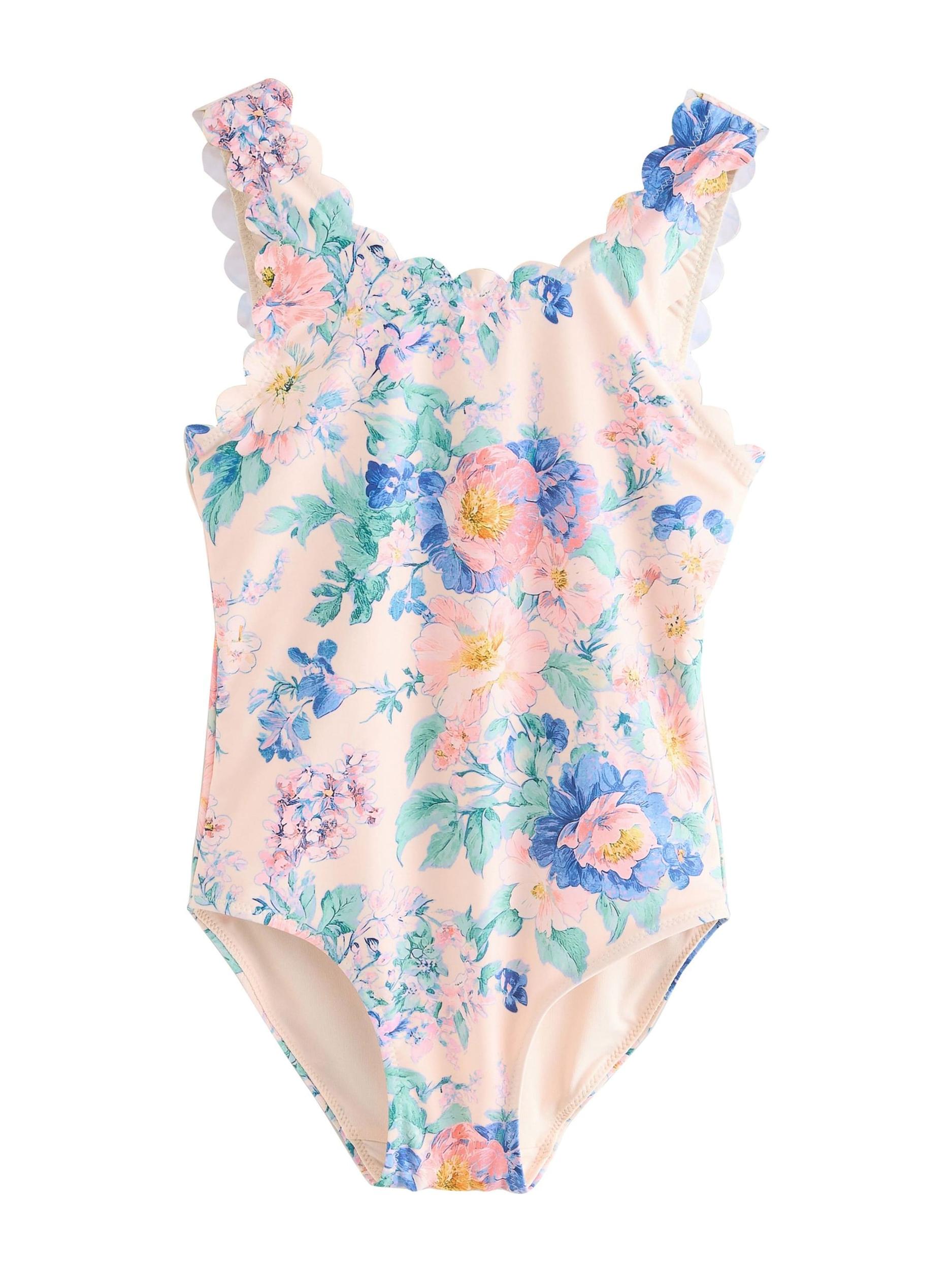 Next Strój kąpielowy niebieski / turkusowy / różowy pudrowy / pastelowy róż