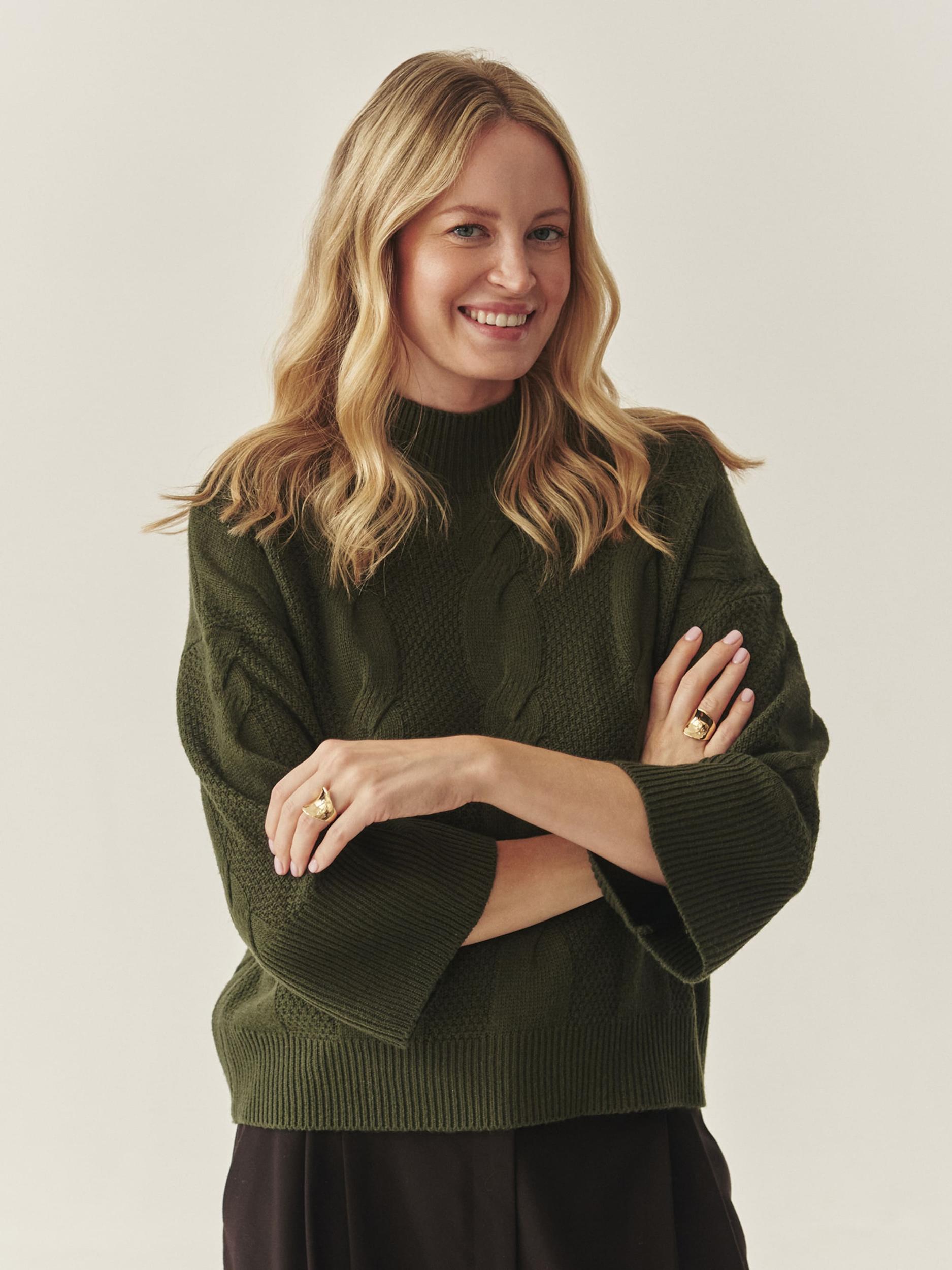 TATUUM Sweter 'WILLMA' zielony