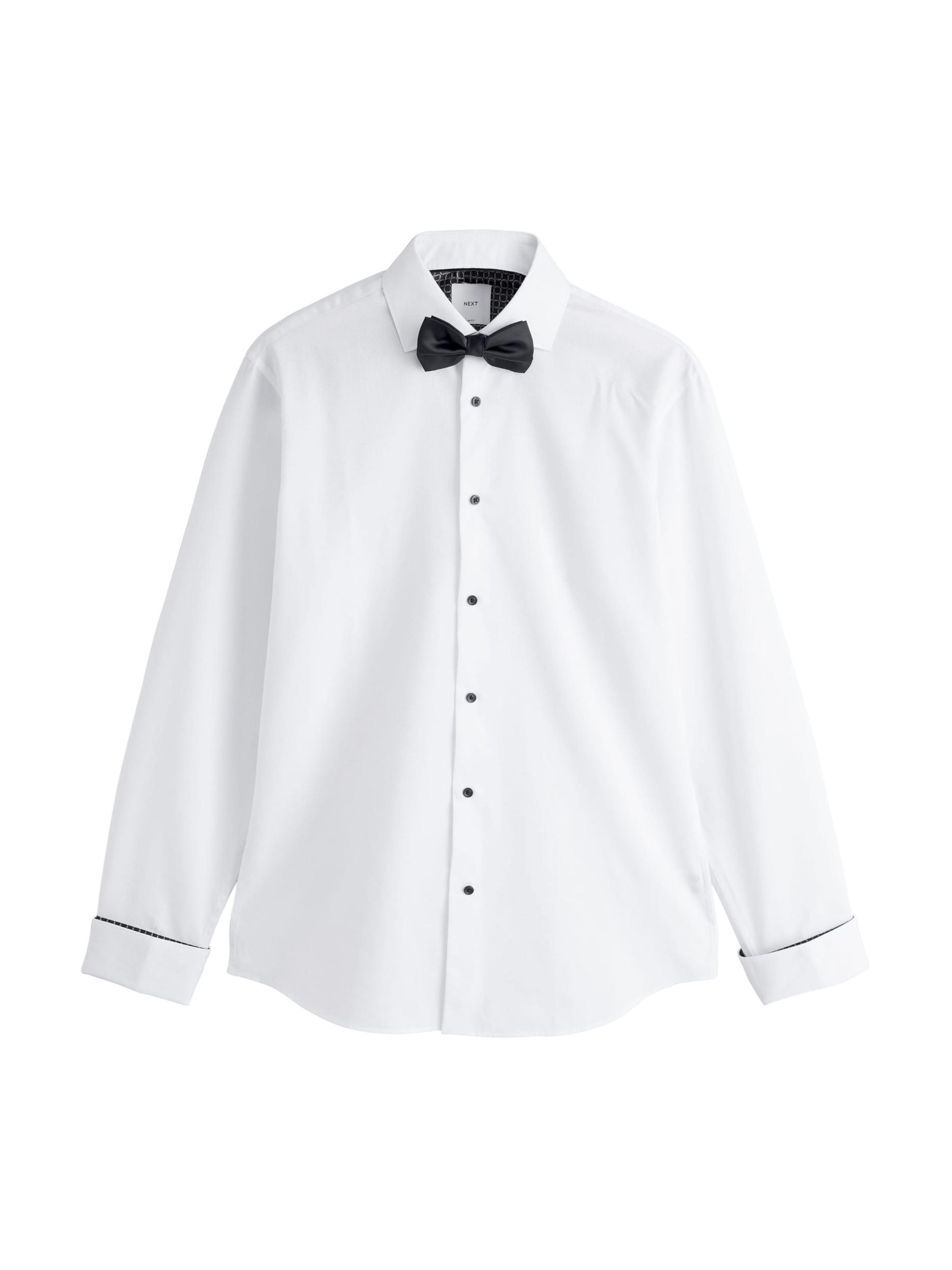 Next Koszula czarny / biały