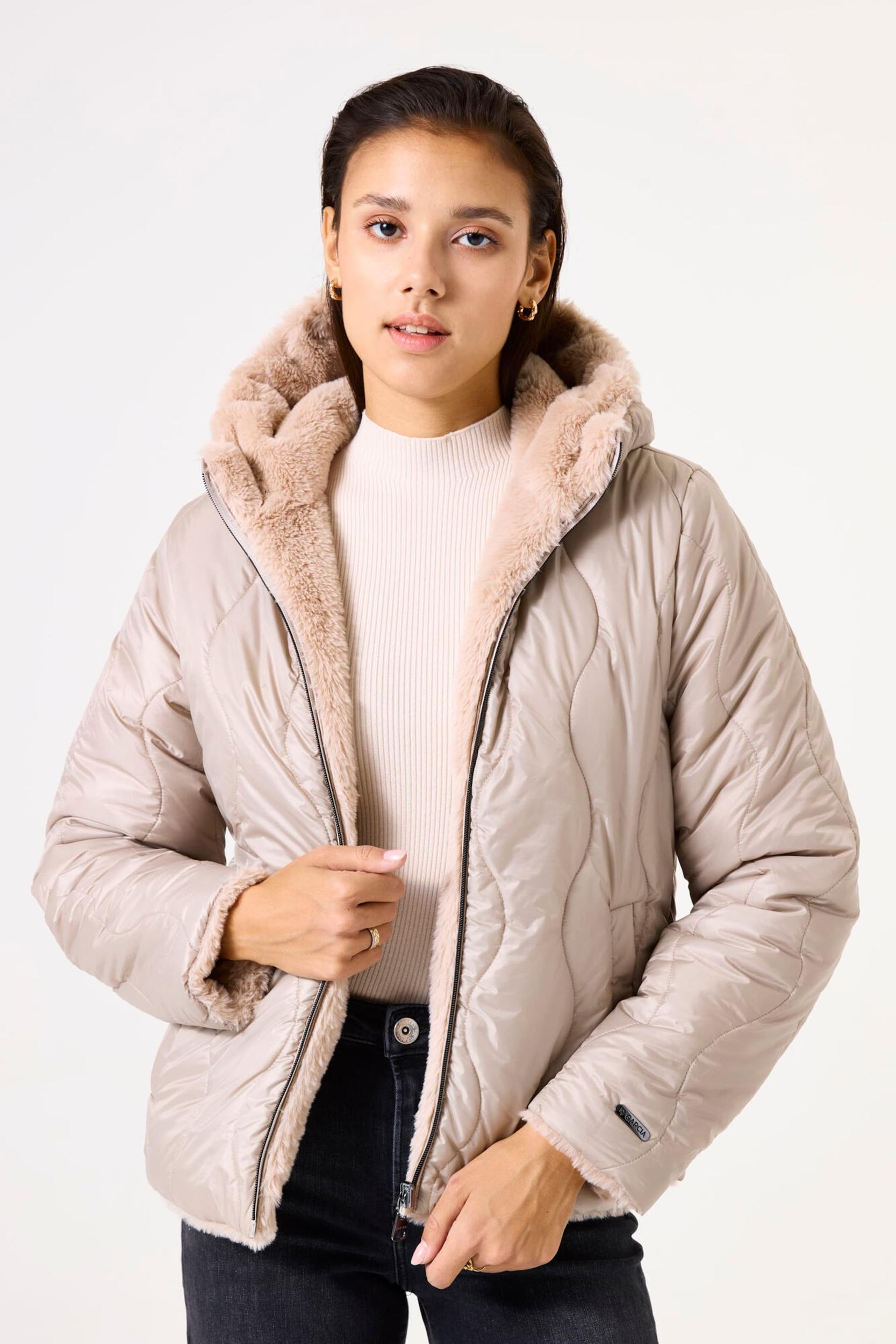 GARCIA Kurtka zimowa beżowy