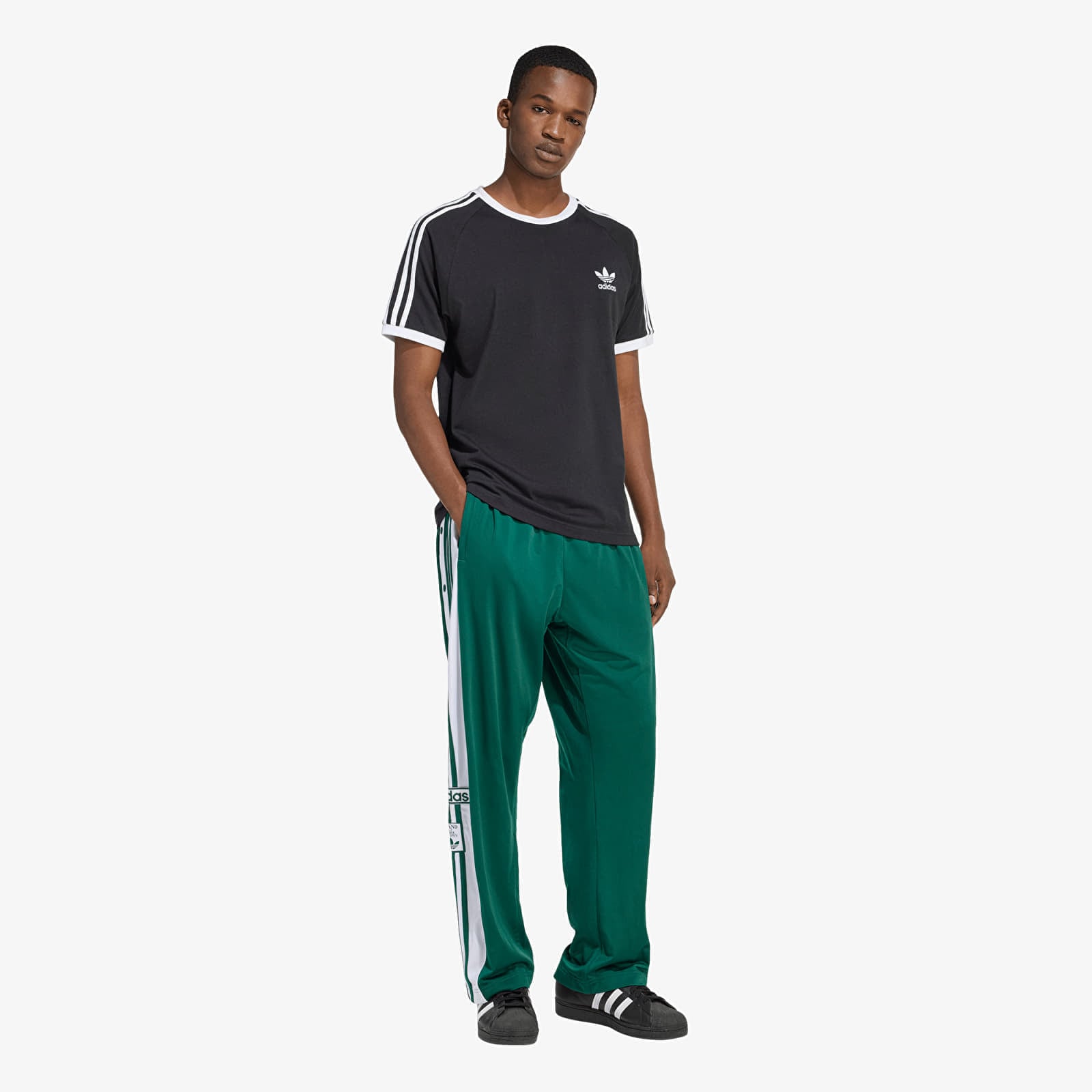adidas Originals Spodnie dresowe adidas ADIBREAK CLASSIC Tracksuit Bottoms Collegiate Green L