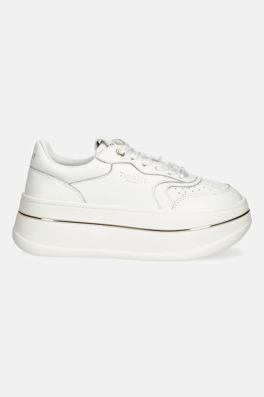 Twinset sneakersy skórzane