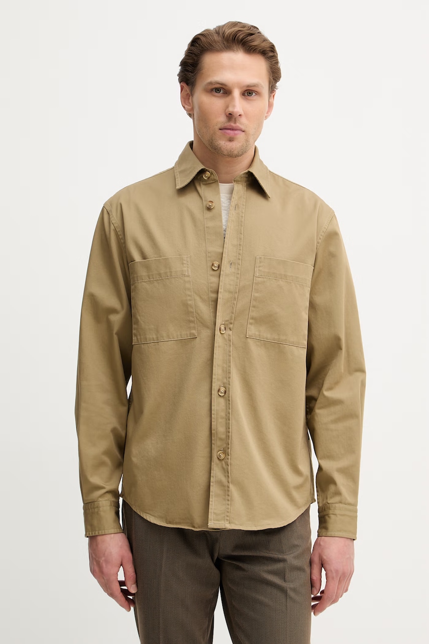 BOSS koszula bawełniana H-OWEN-K-2PP-261