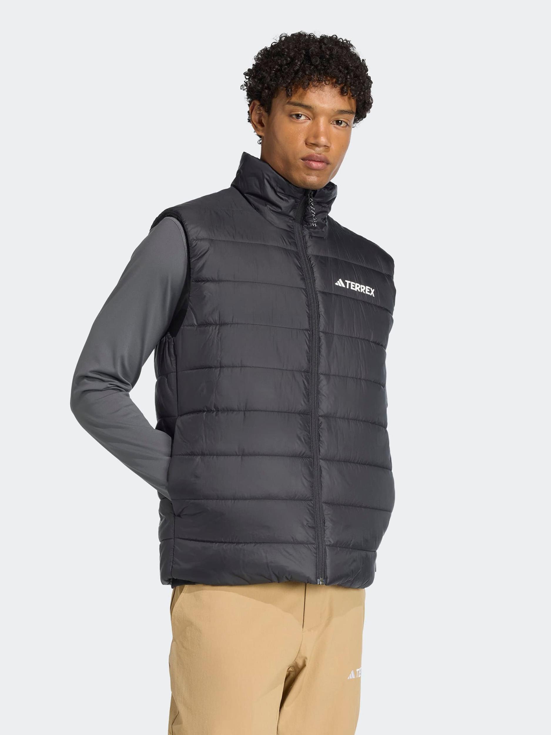 ADIDAS TERREX Kamizelka sportowa 'Ess' czarny / biały