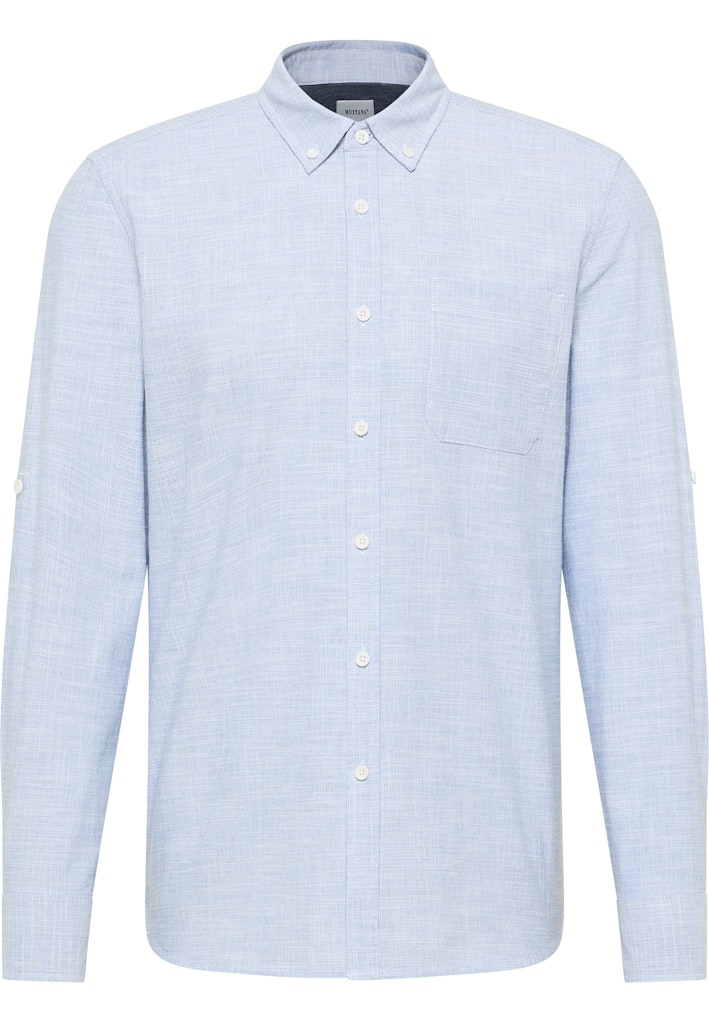 Męska Koszula Mustang Style Rawlins Faded Denim 1016247 5124