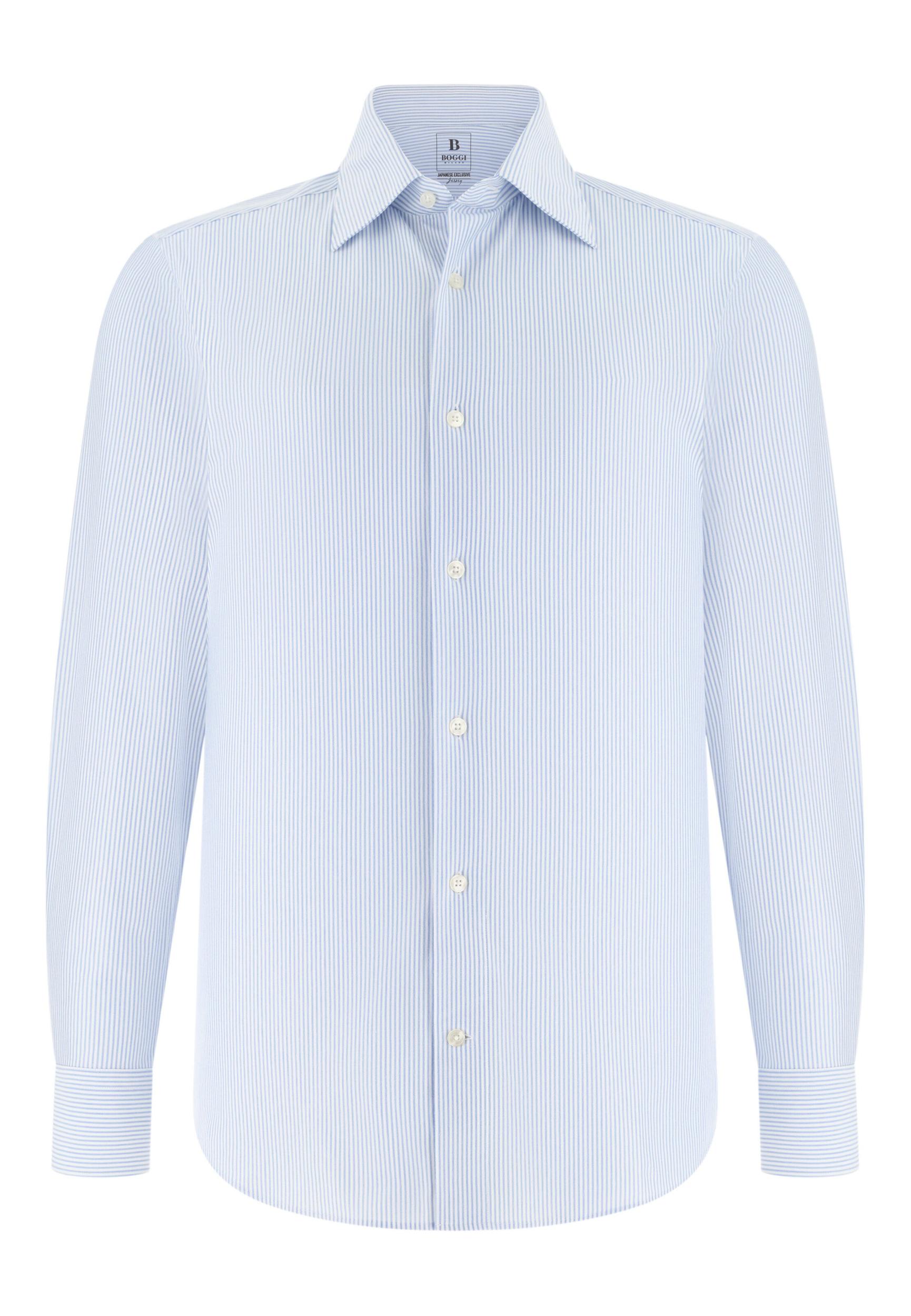 Boggi Milano Koszula jasnoniebieski / biały