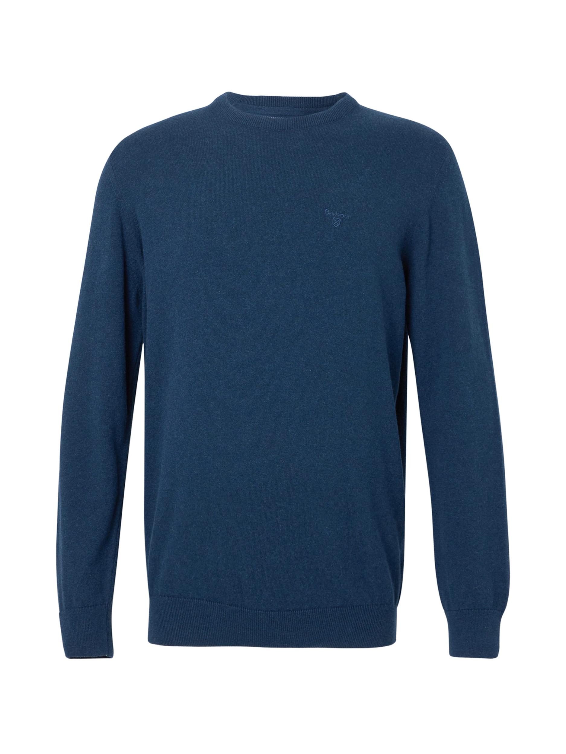 Barbour Sweter ciemny niebieski