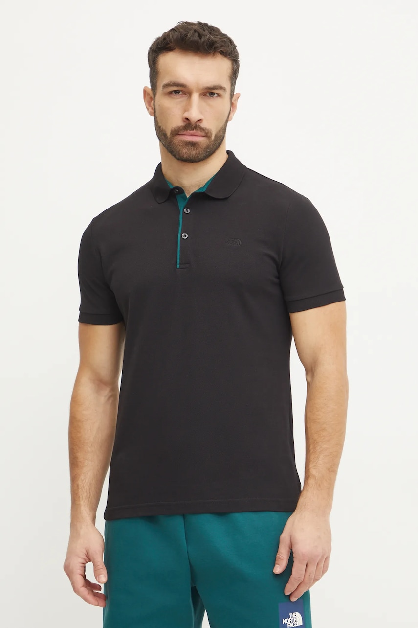 The North Face polo bawełniane Premium Slim