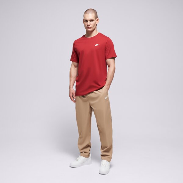 Nike Spodnie M Nk Club Wvn Taper Pant Męskie Odzież Spodnie HJ1997-298 Beżowy