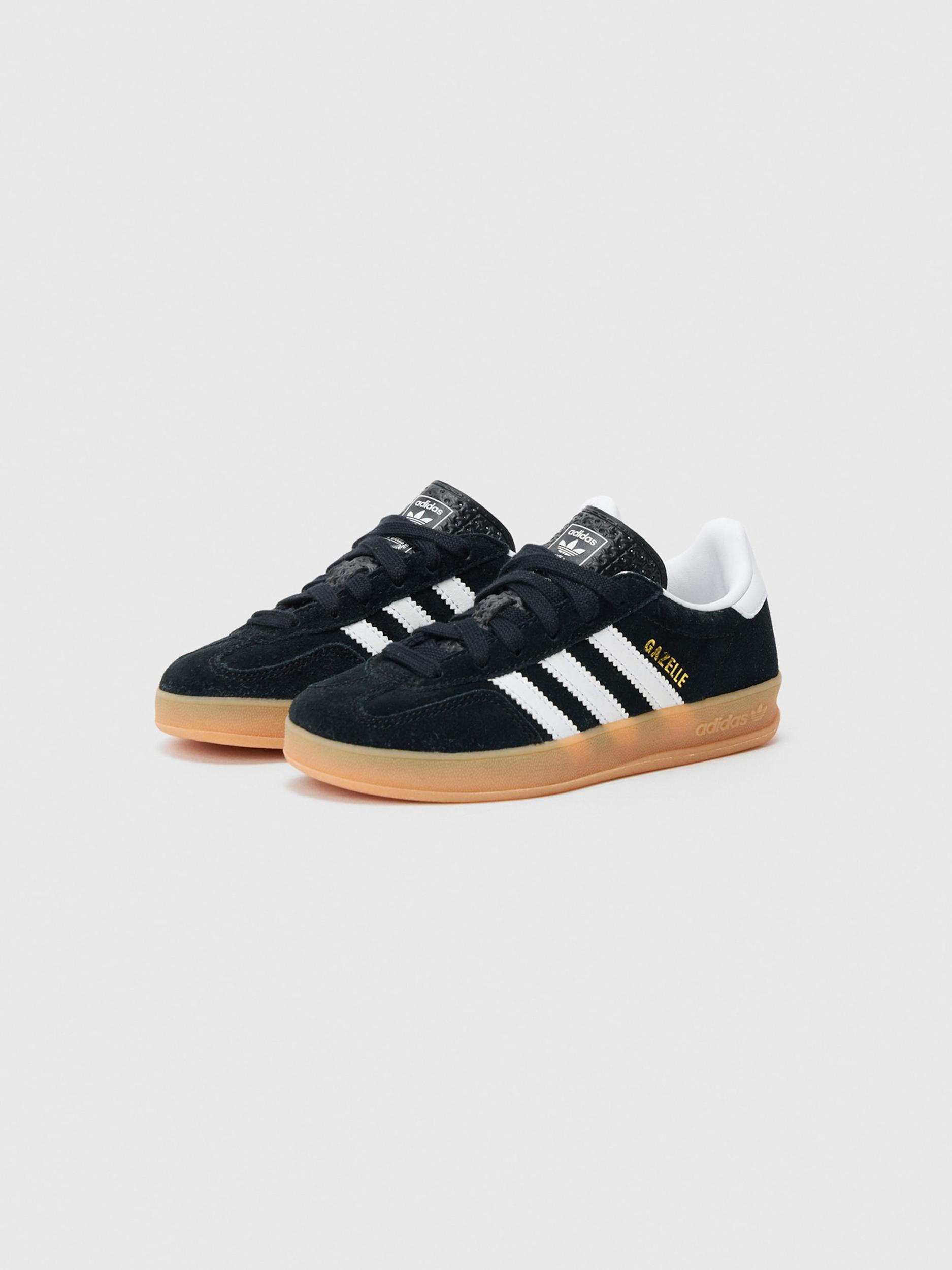 ADIDAS ORIGINALS Trampki 'GAZELLE' czarny / biały