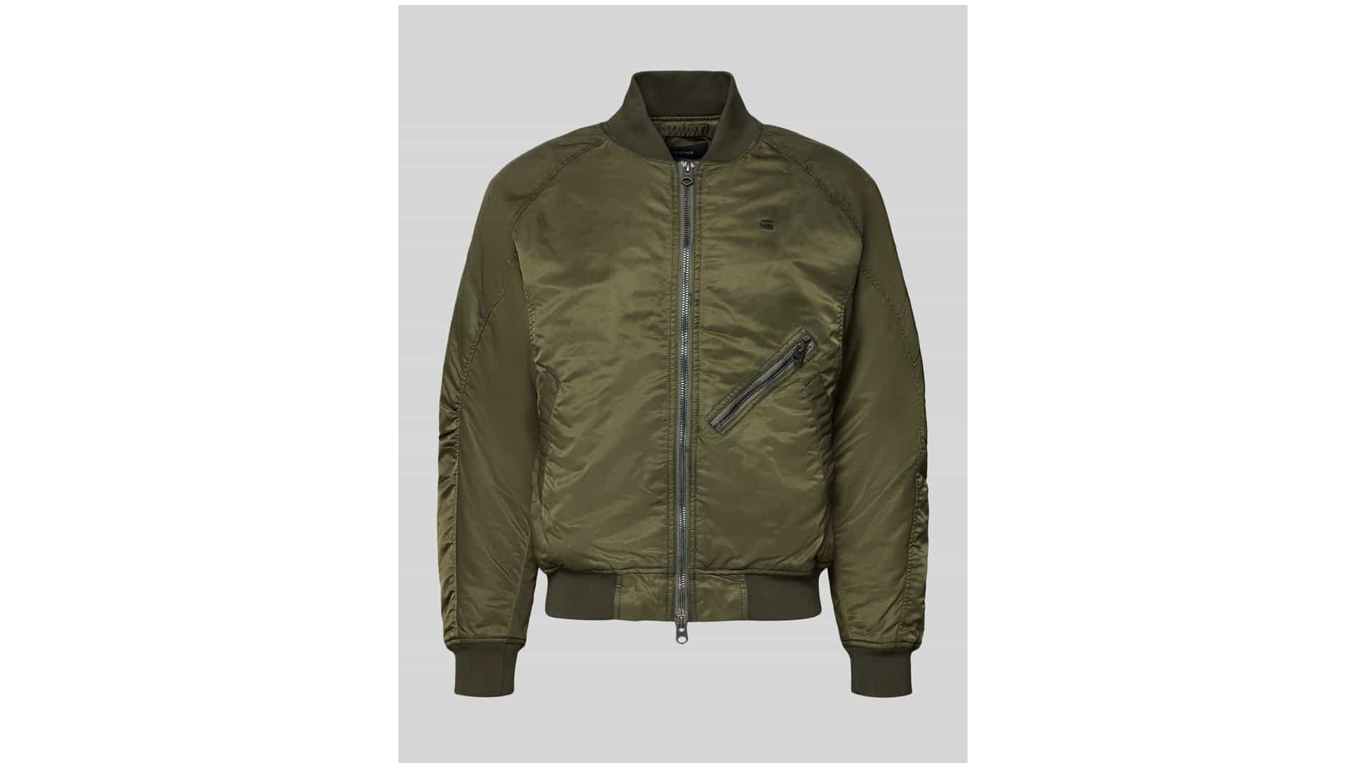 G-Star Raw Kurtka bomberka w kroju regular fit ze stójką