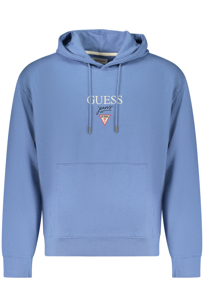 Bluza męska rozpinana GUESS JEANS, niebieska