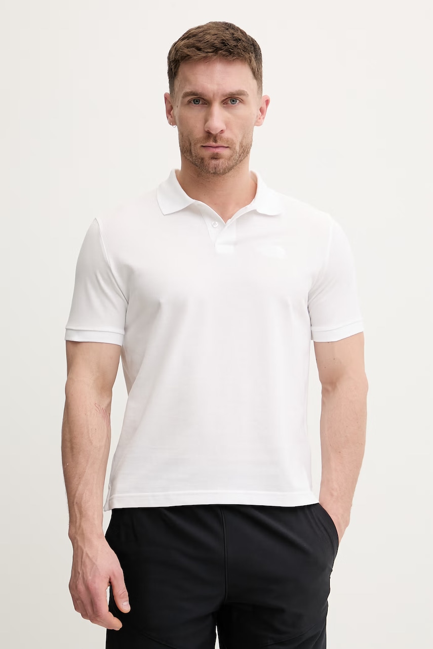 The North Face polo bawełniane REGULAR POLO