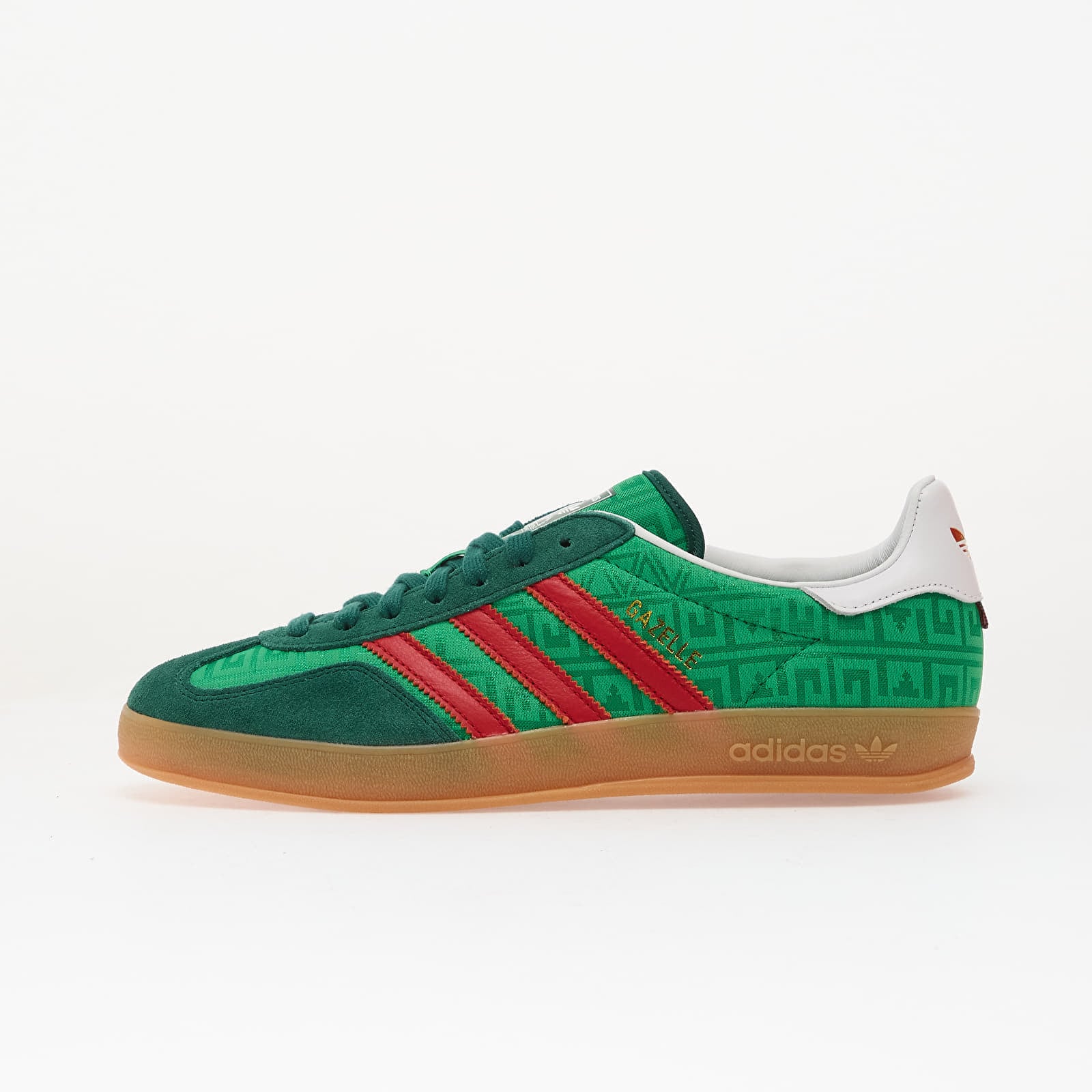 adidas Originals adidas Gazelle Indoor Green/ Better Scarlet/ Collegiate Green