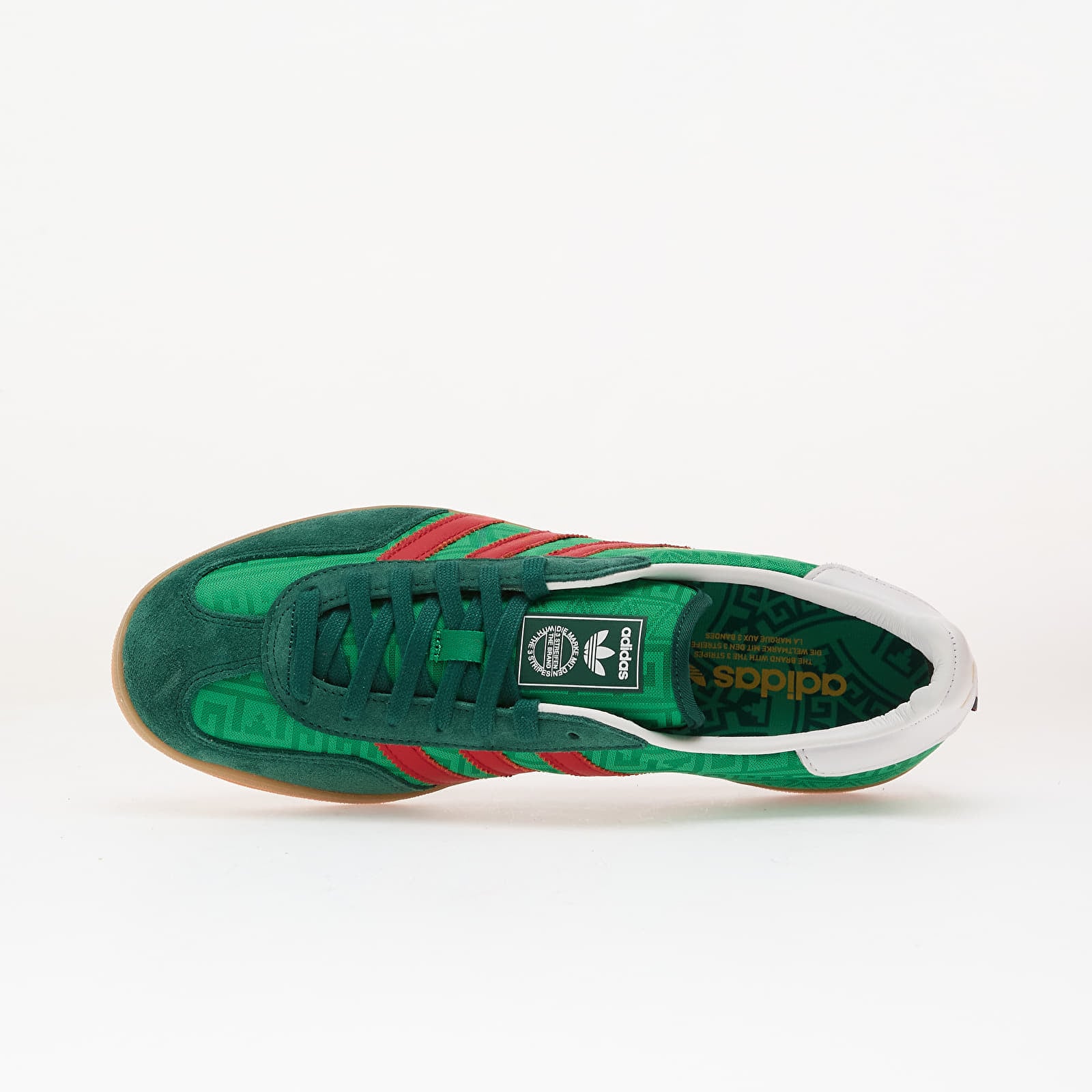 adidas Originals adidas Gazelle Indoor Green/ Better Scarlet/ Collegiate Green