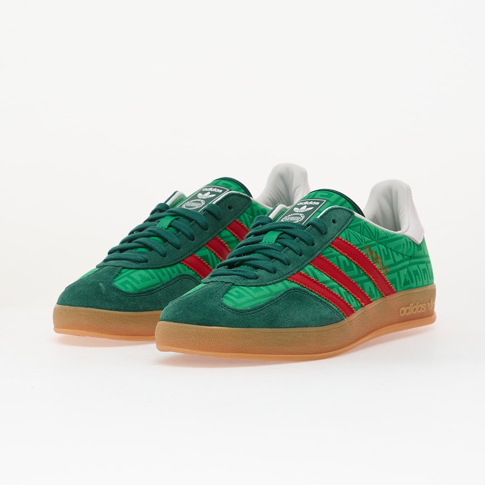 adidas Originals adidas Gazelle Indoor Green/ Better Scarlet/ Collegiate Green