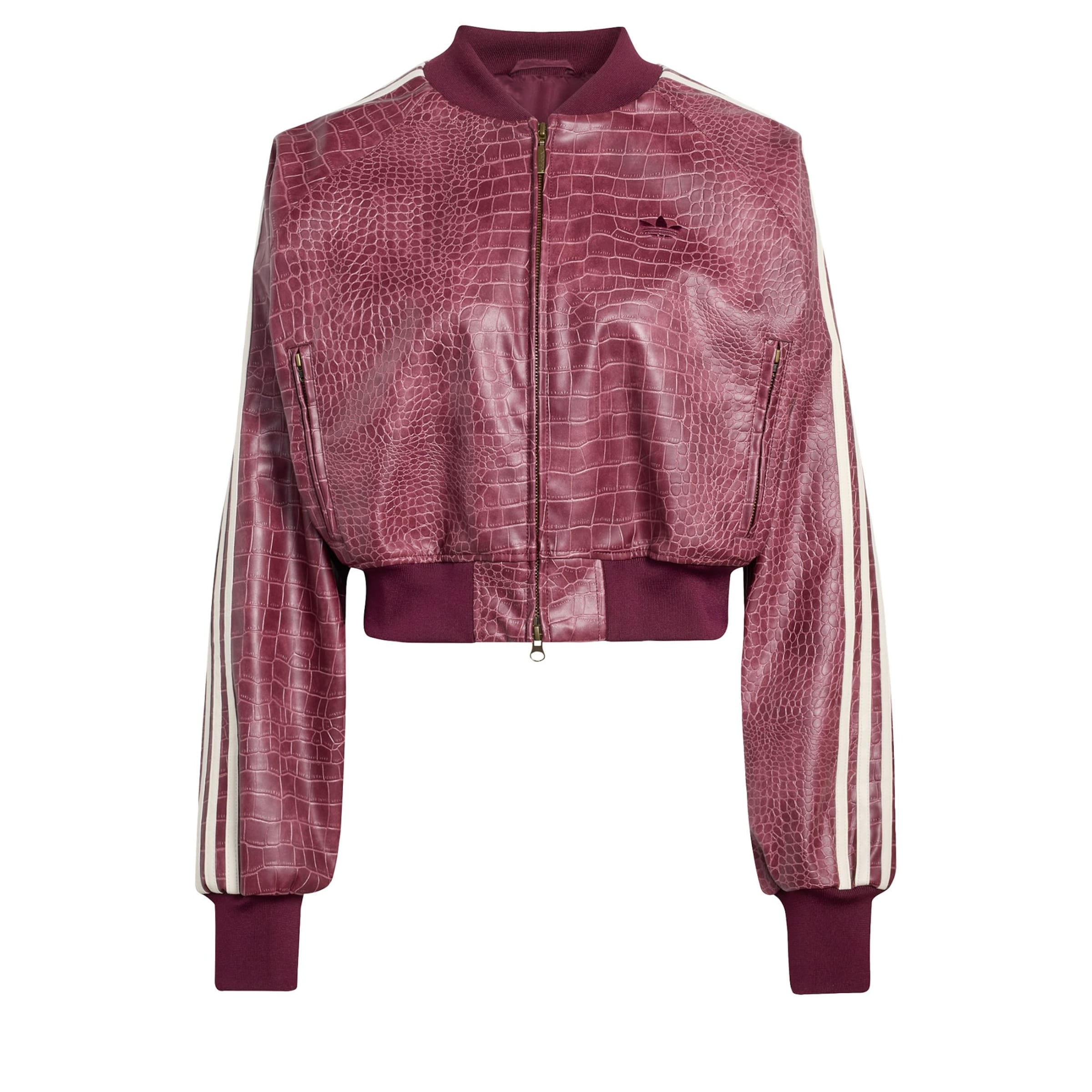 ADIDAS ORIGINALS Kurtka przejściowa burgund / biały