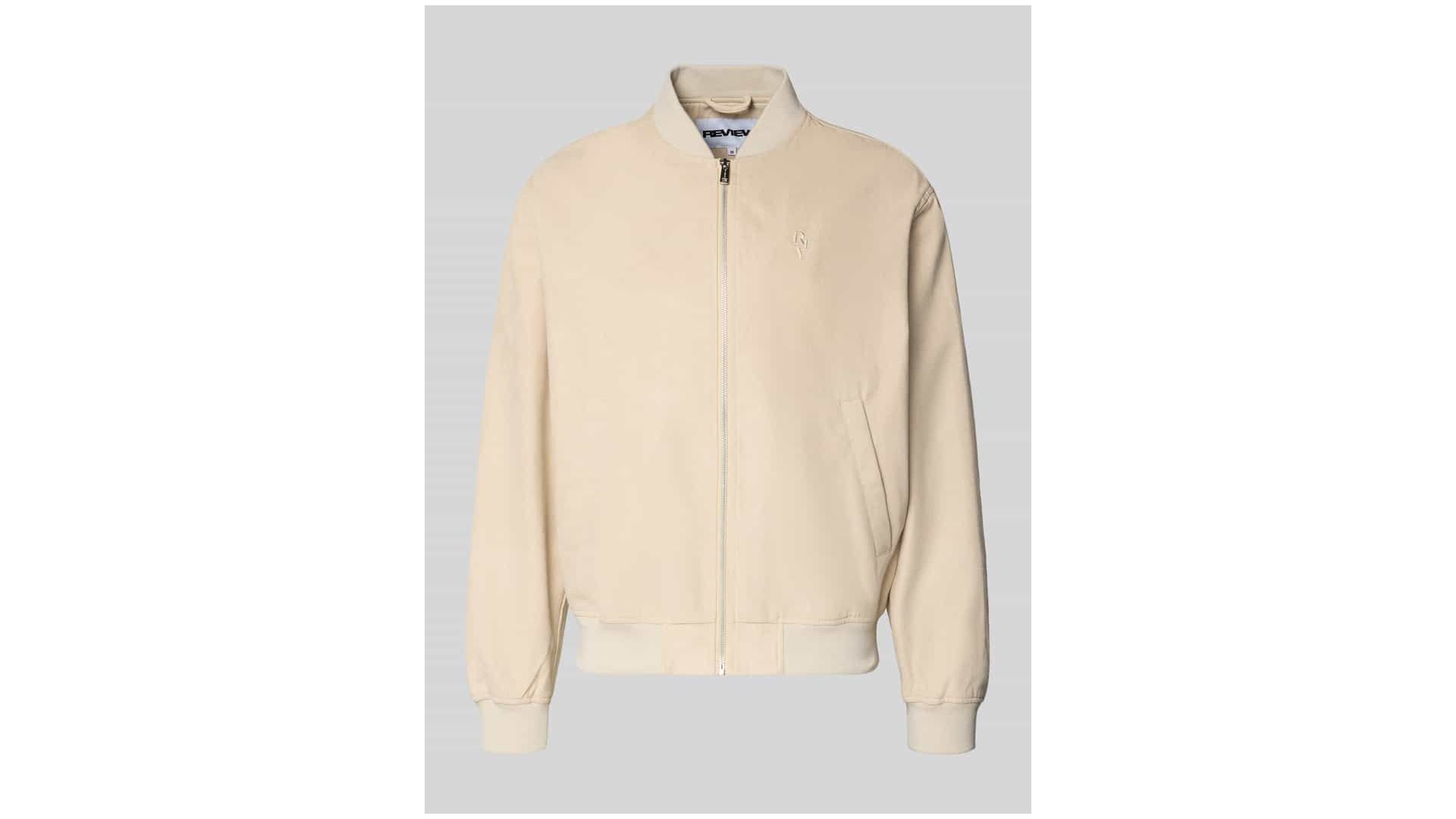 REVIEW Kurtka bomberka z zamkiem błyskawicznym