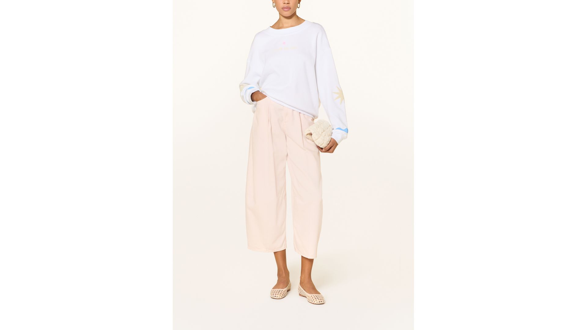 Yippie Hippie Bluza weiss