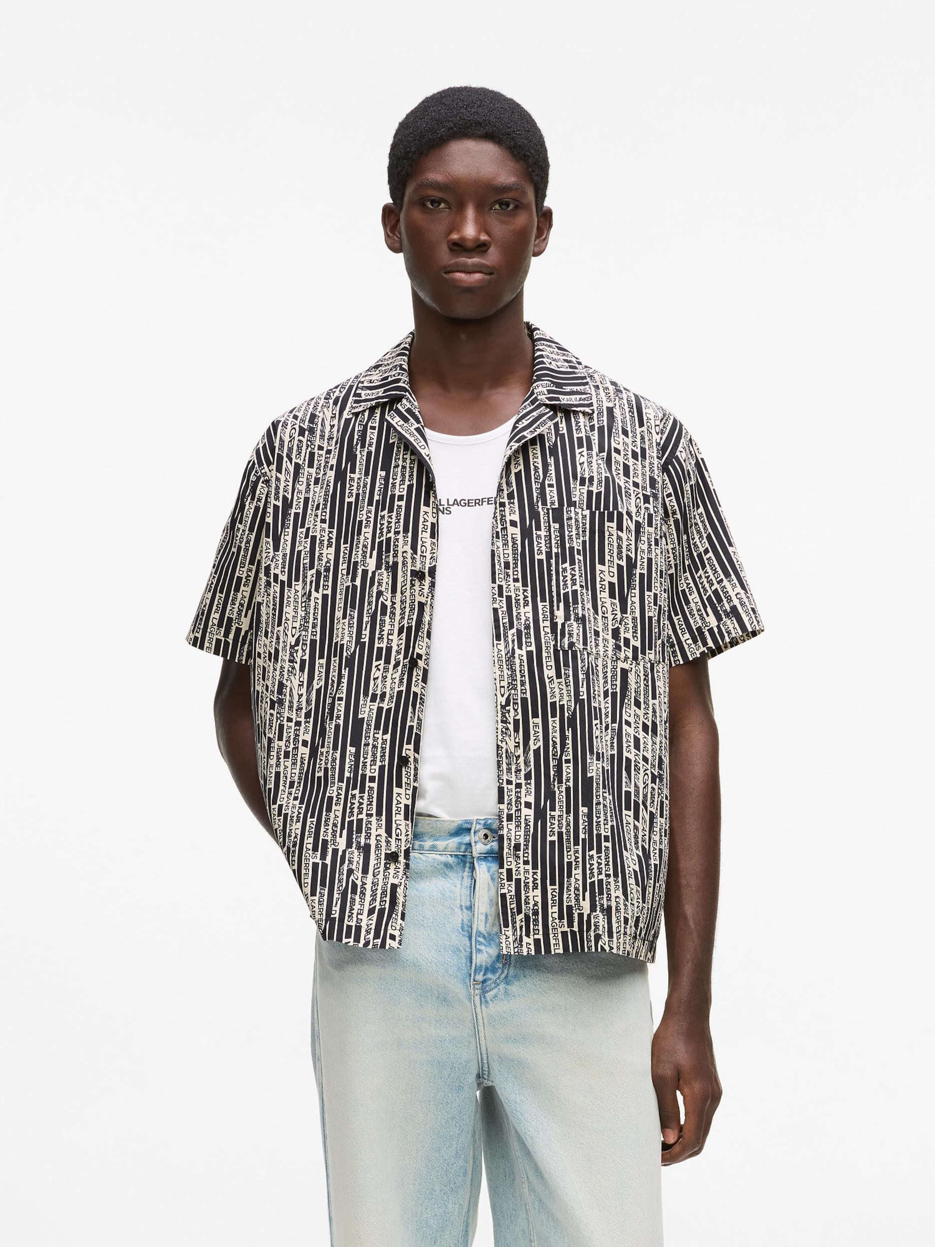 KARL LAGERFELD JEANS Koszula czarny