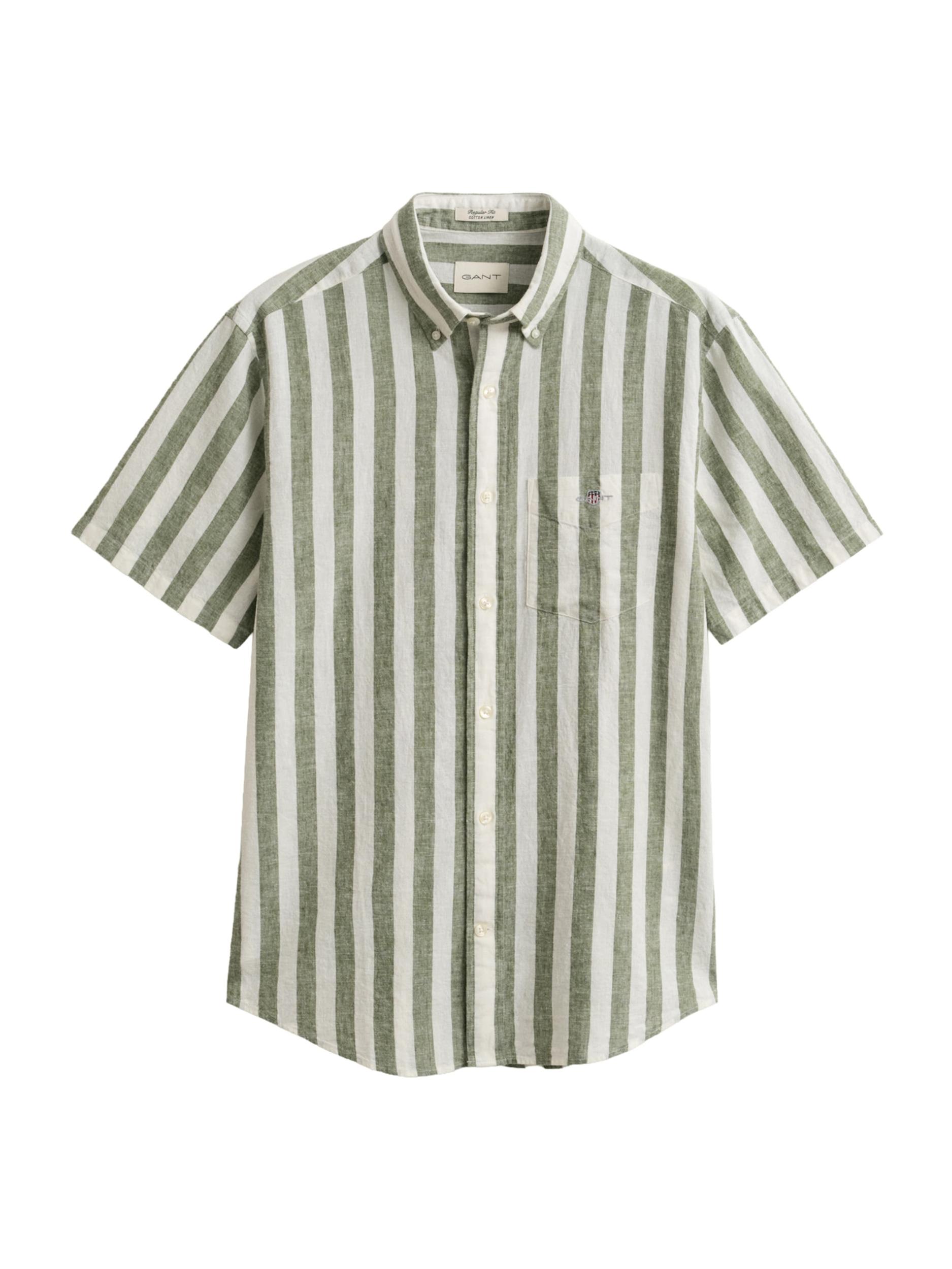 GANT Koszula jasnozielony / biały