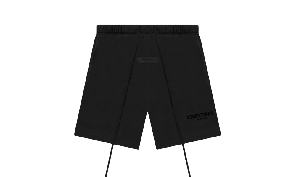 Fear Of God Essentials Black Shorts