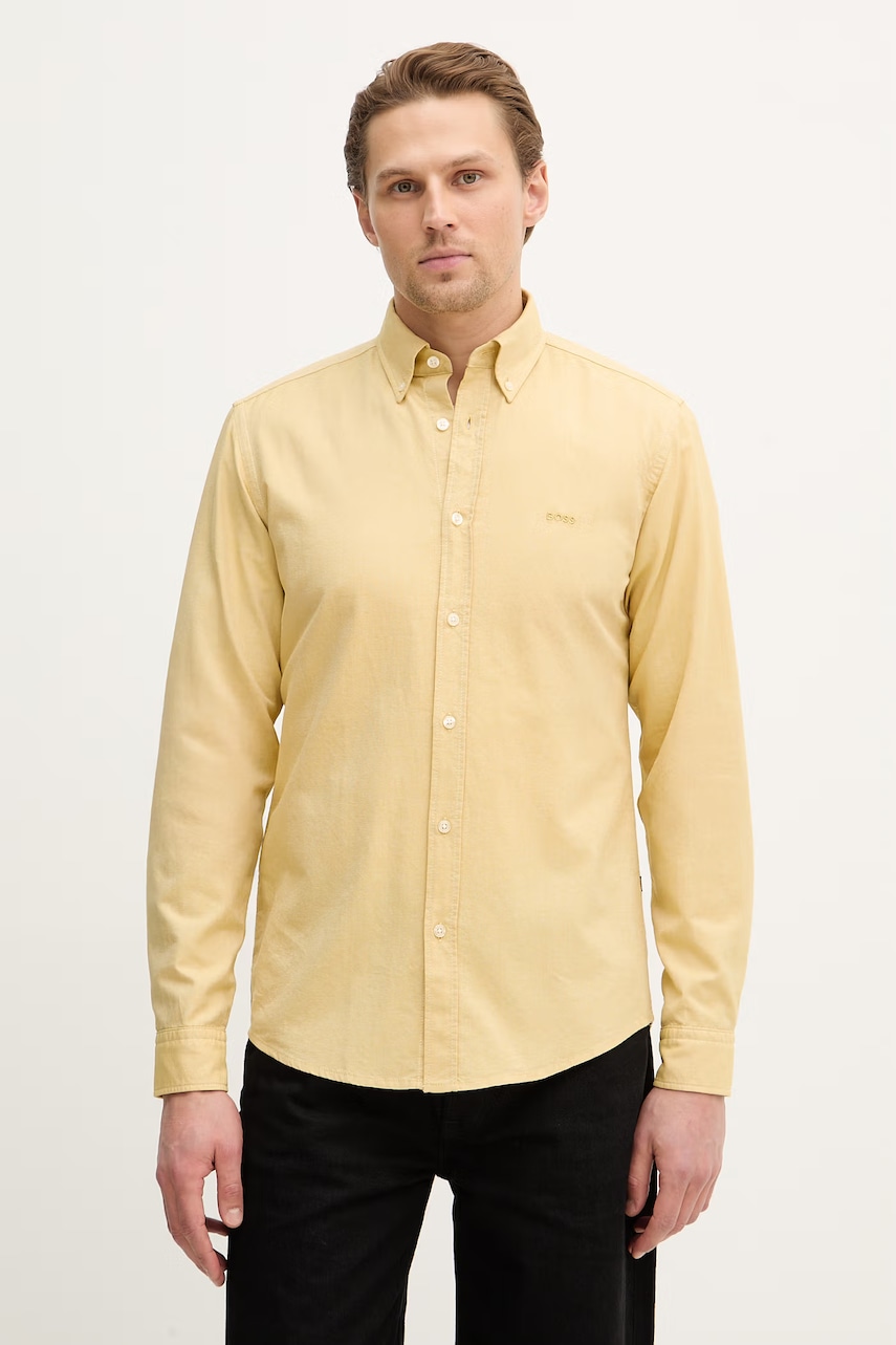 BOSS Orange koszula bawełniana