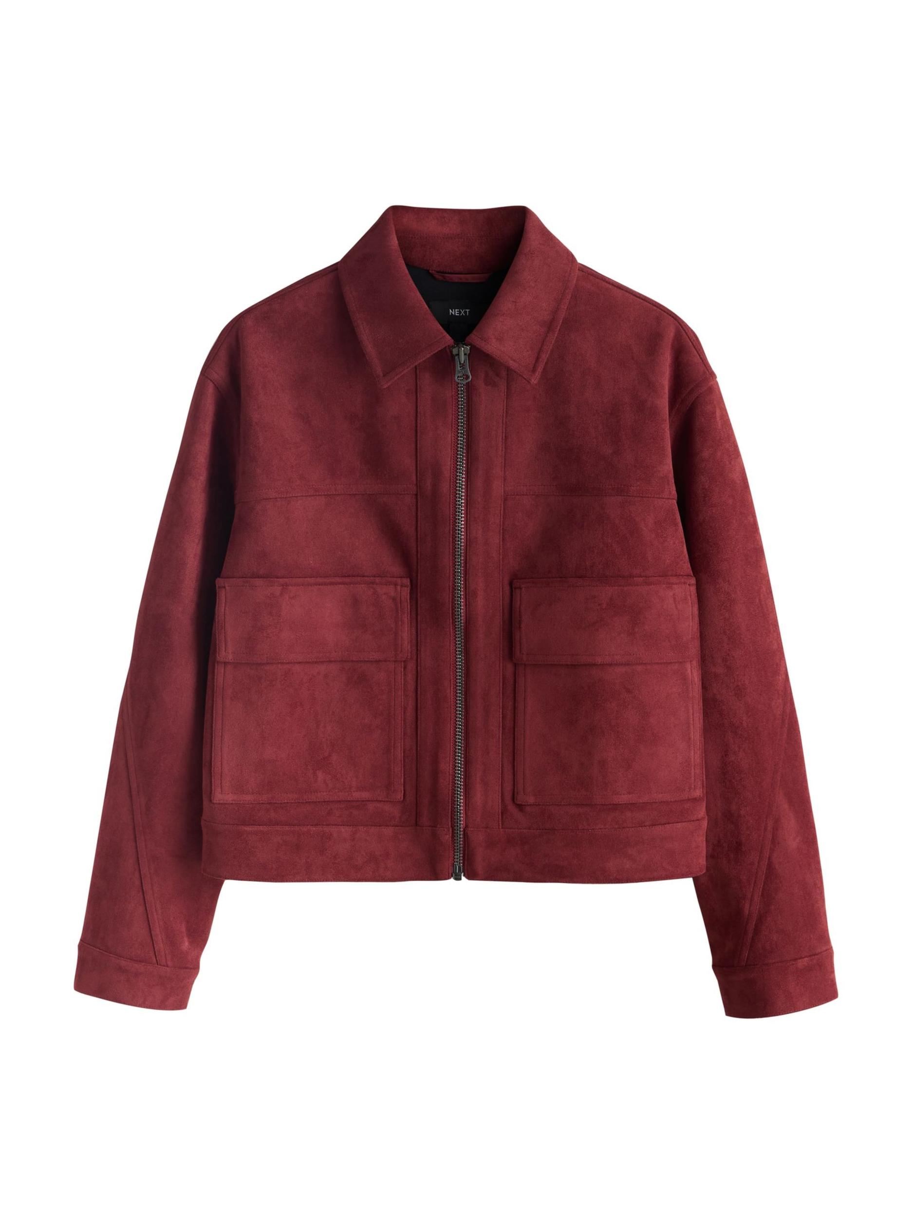 Next Kurtka przejściowa bordowy
