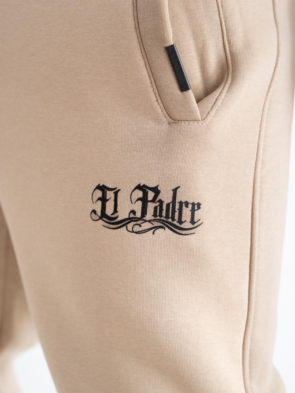 Spodnie Dresowe Męskie Beżowe Machinist El Padre