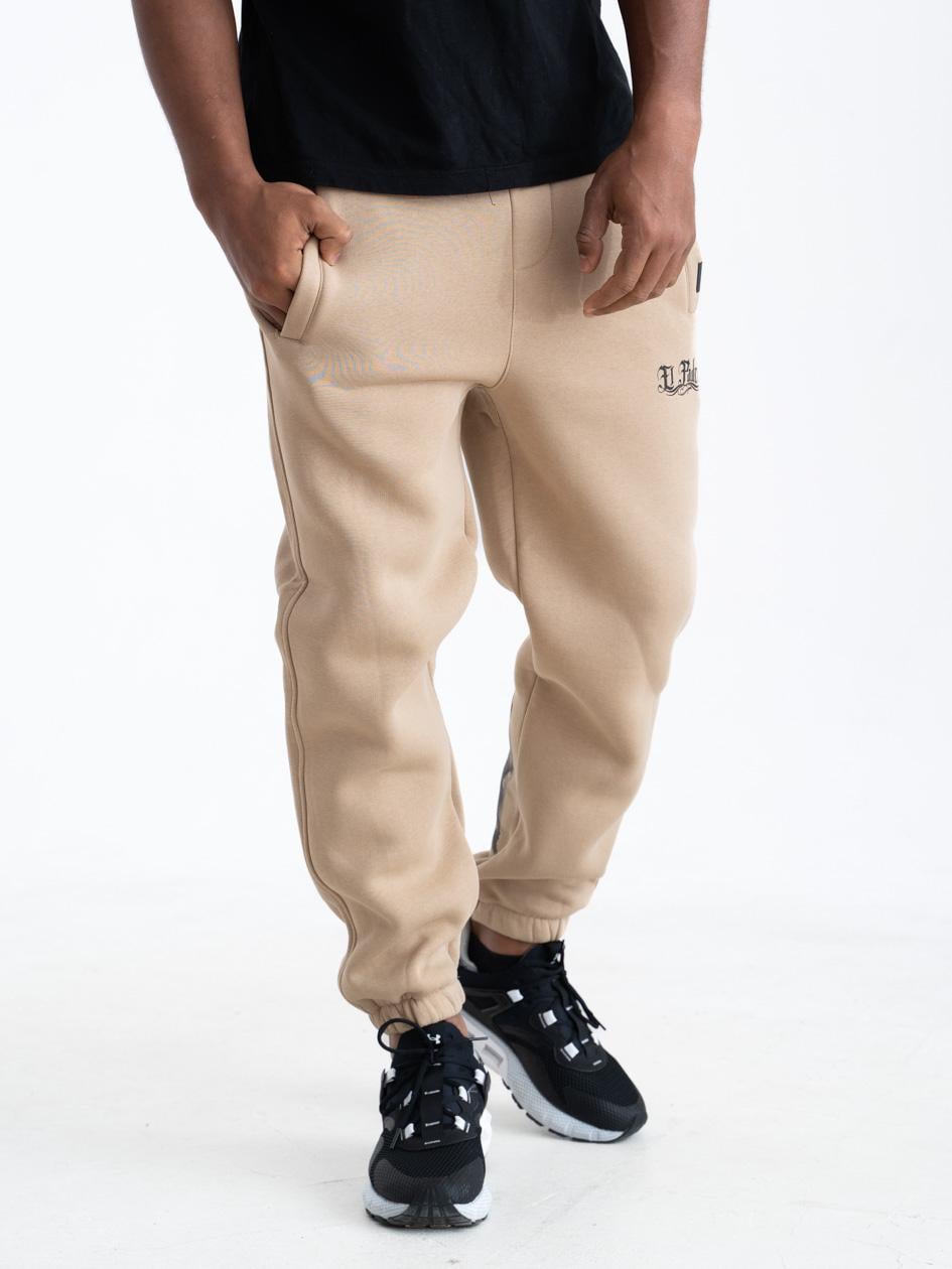 Spodnie Dresowe Męskie Beżowe Machinist El Padre