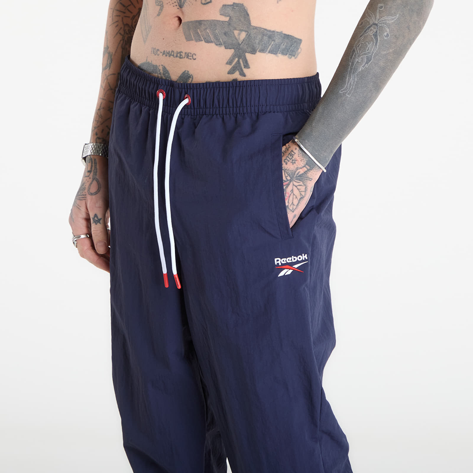 Spodnie dresowe Reebok Cl F Fr Trackpant Vector Navy L