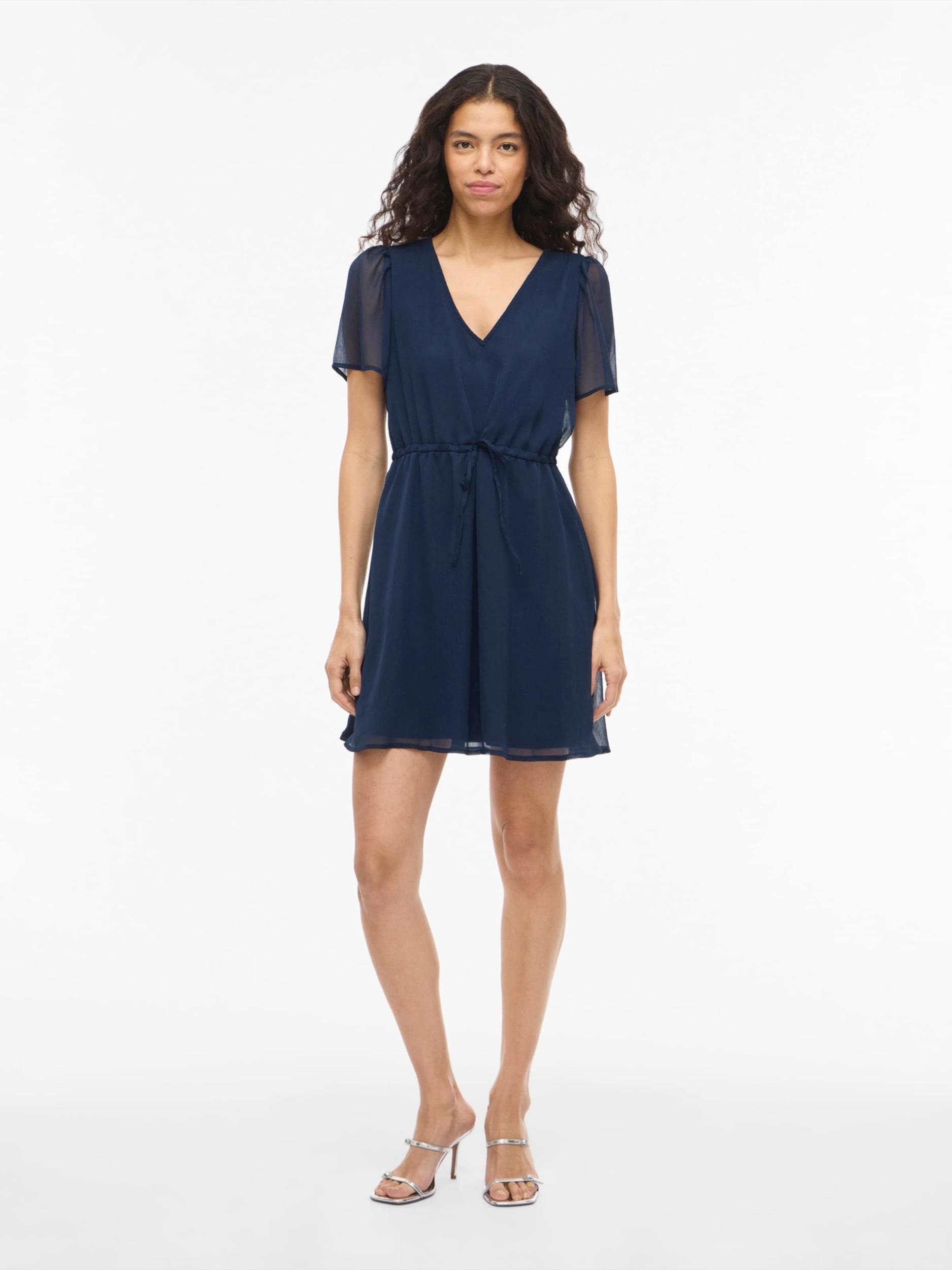 VILA Sukienka 'VIFalia' granatowy