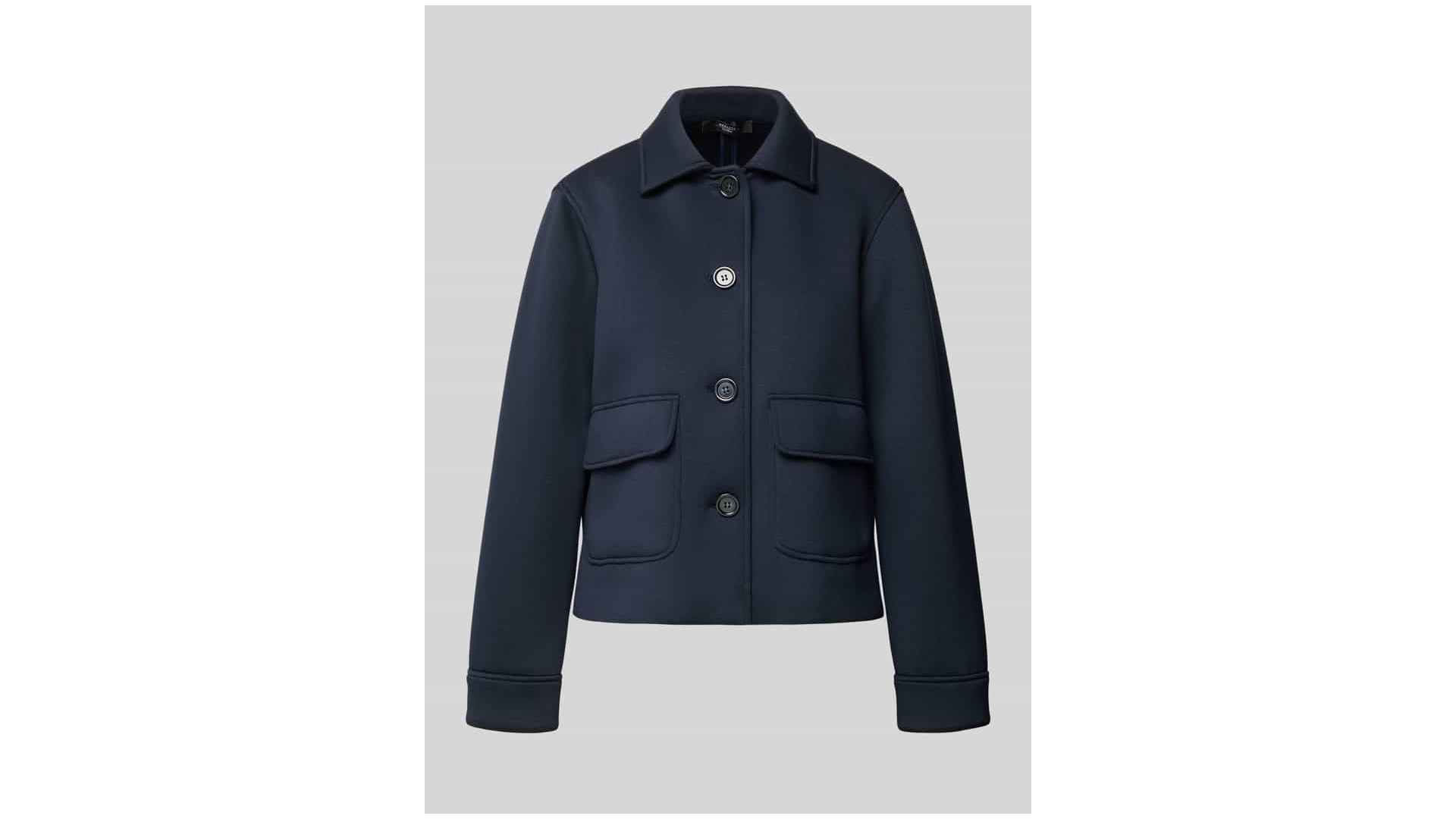 Weekend Max Mara Krój regular fit Kurtka z dżerseju z dodatkiem wiskozy Model 'PERLE