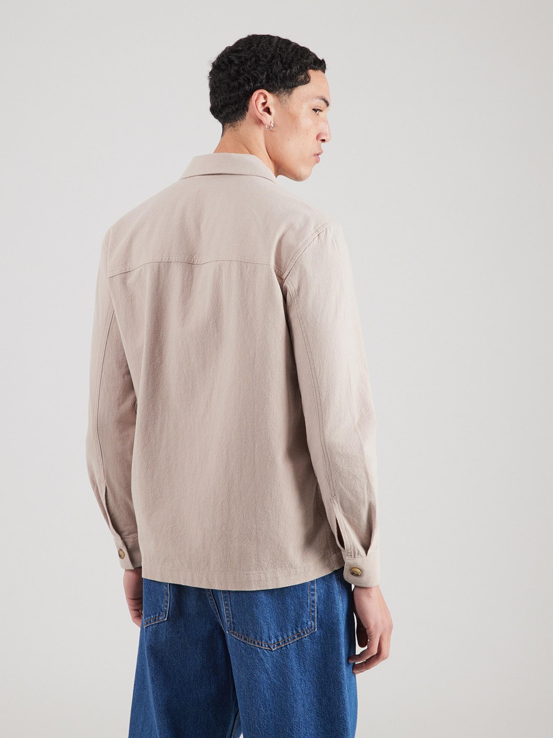 Only & Sons Koszula 'ONSCOLT' jasny beż