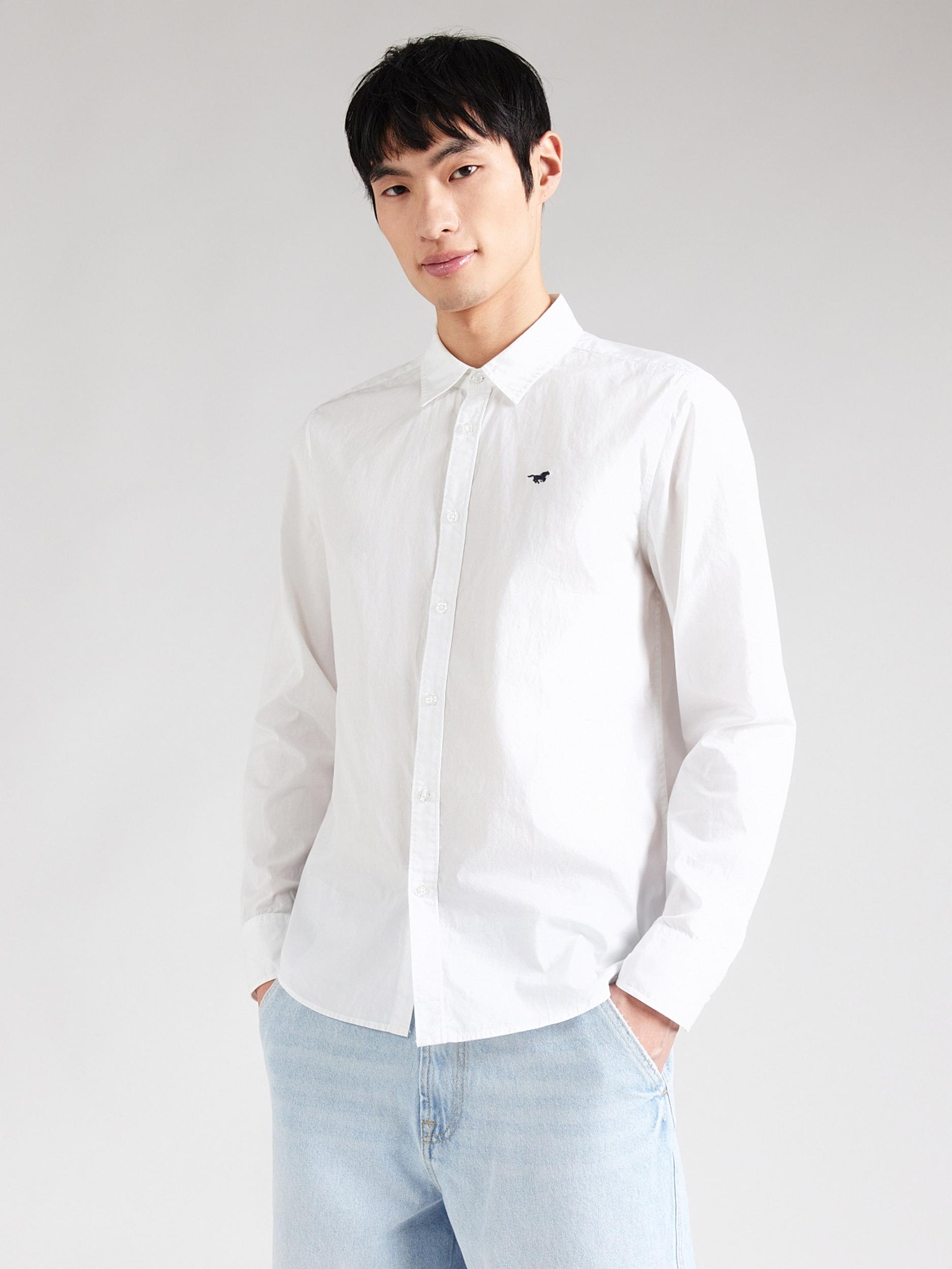 MUSTANG Koszula biznesowa 'Style Canton' biały