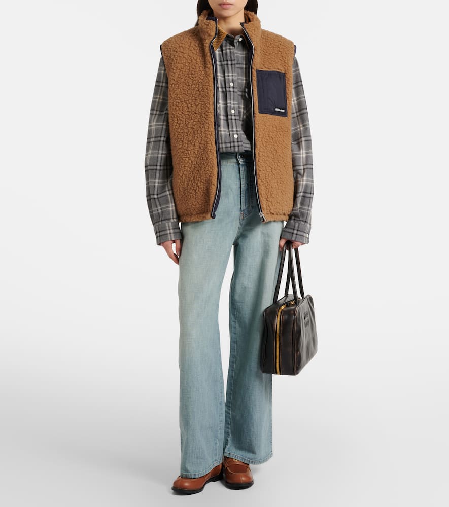 Miu Miu Leather penny loafers