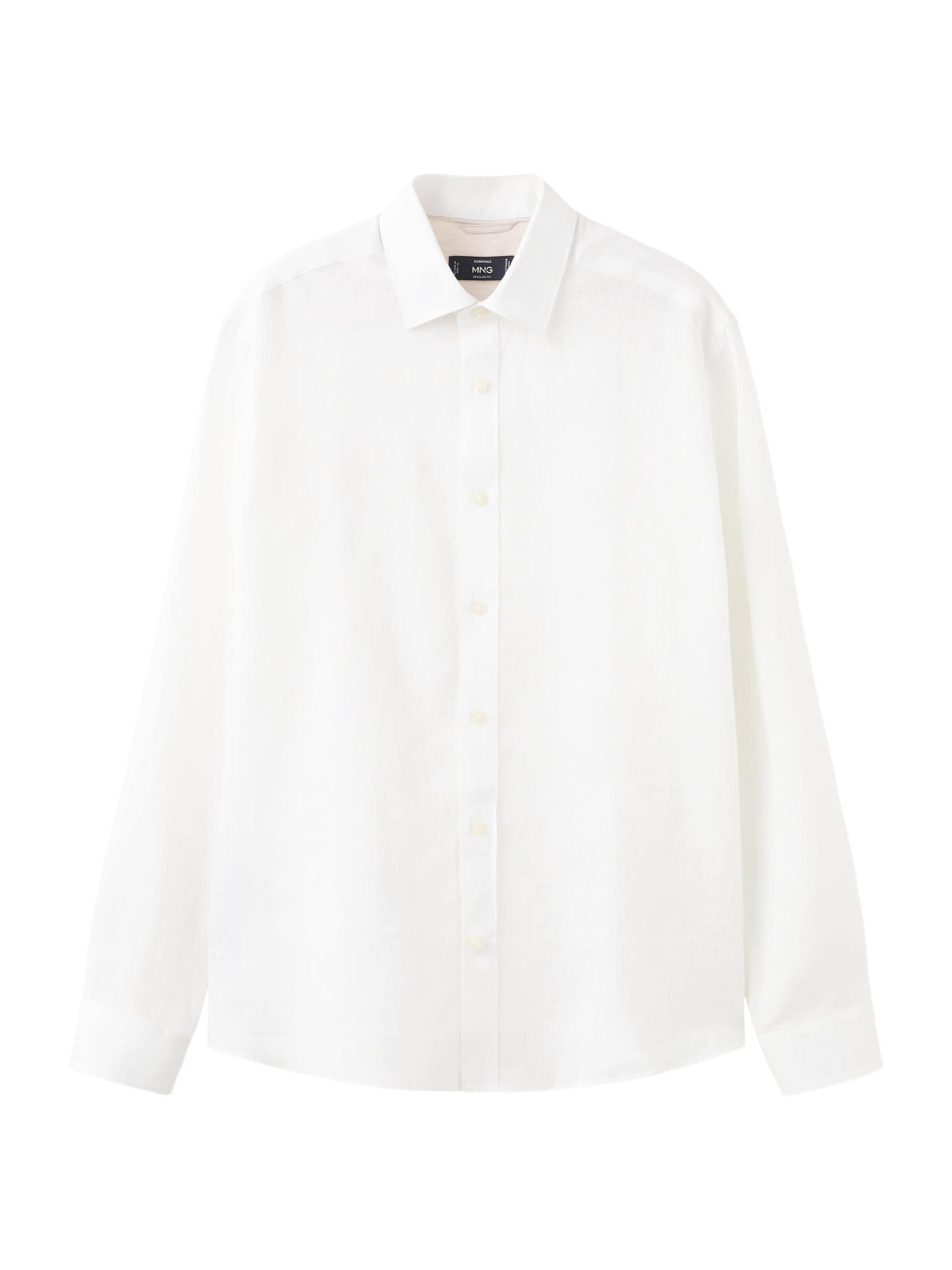 MANGO MAN Koszula 'PARROT' biały