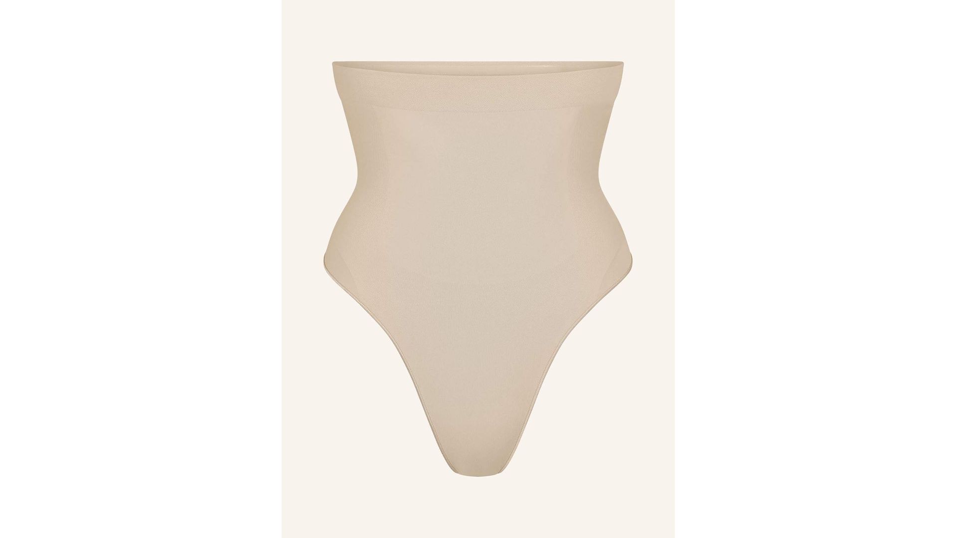 Skims Stringi Modelujące Seamless Sculpt beige