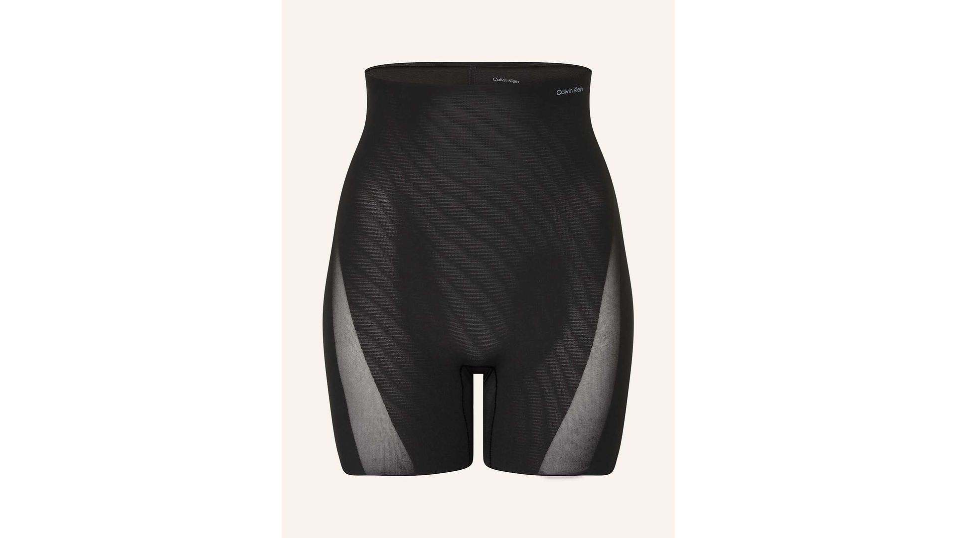 Calvin Klein Szorty Modelujące Stay-Put Mesh schwarz